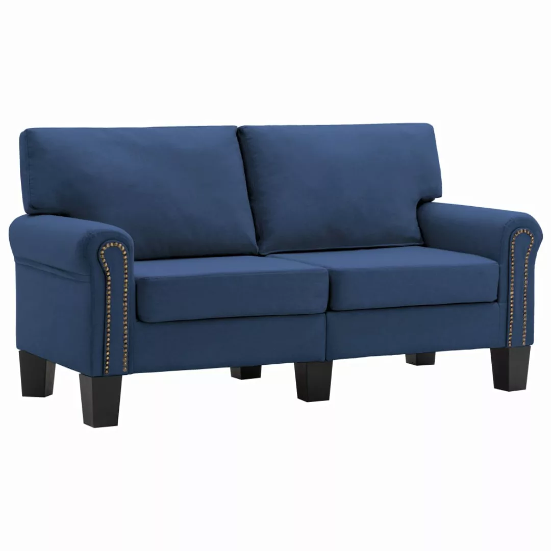 2-sitzer-sofa Blau Stoff günstig online kaufen