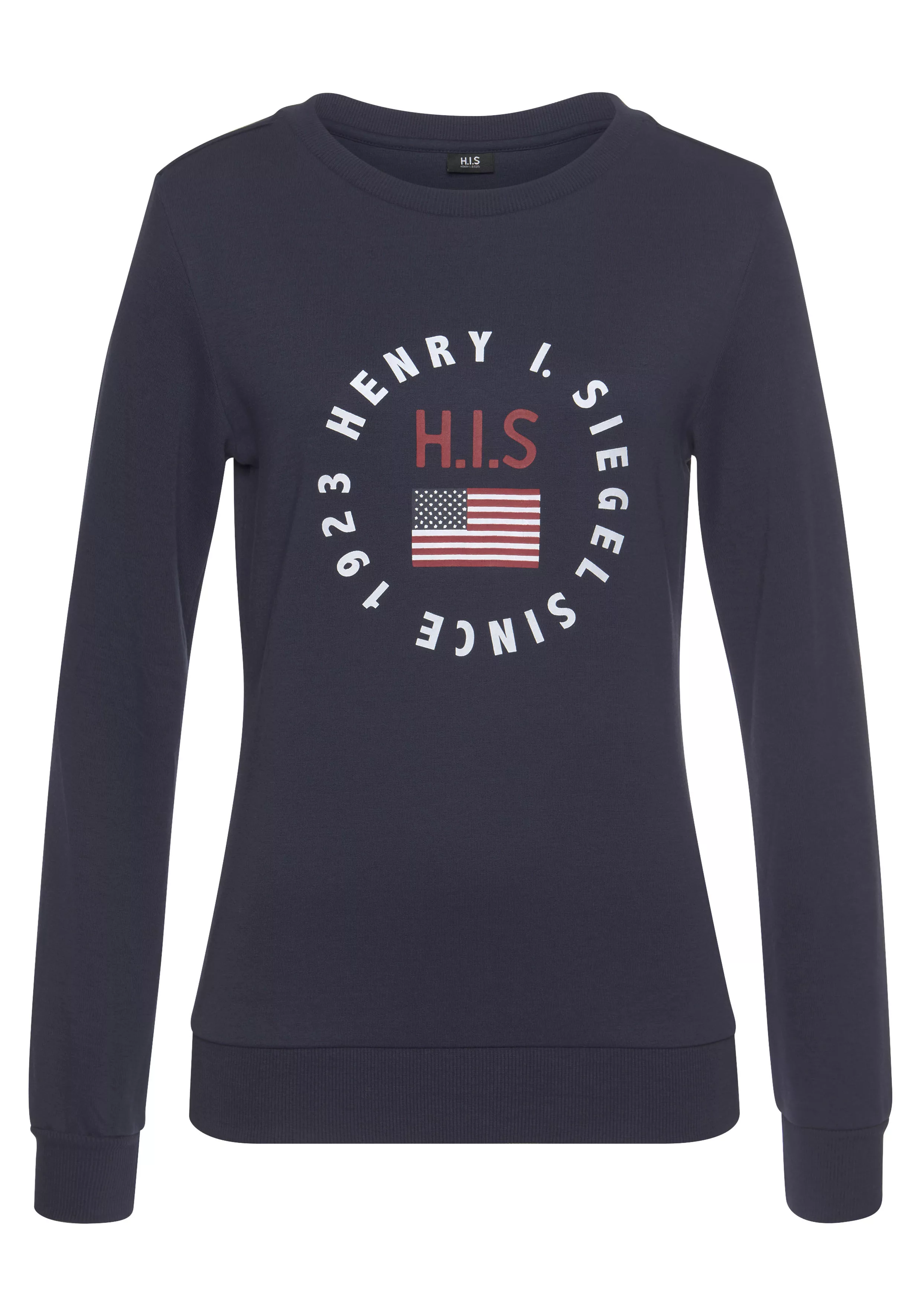 H.I.S Sweatshirt mit Logodruck, Loungeanzug günstig online kaufen