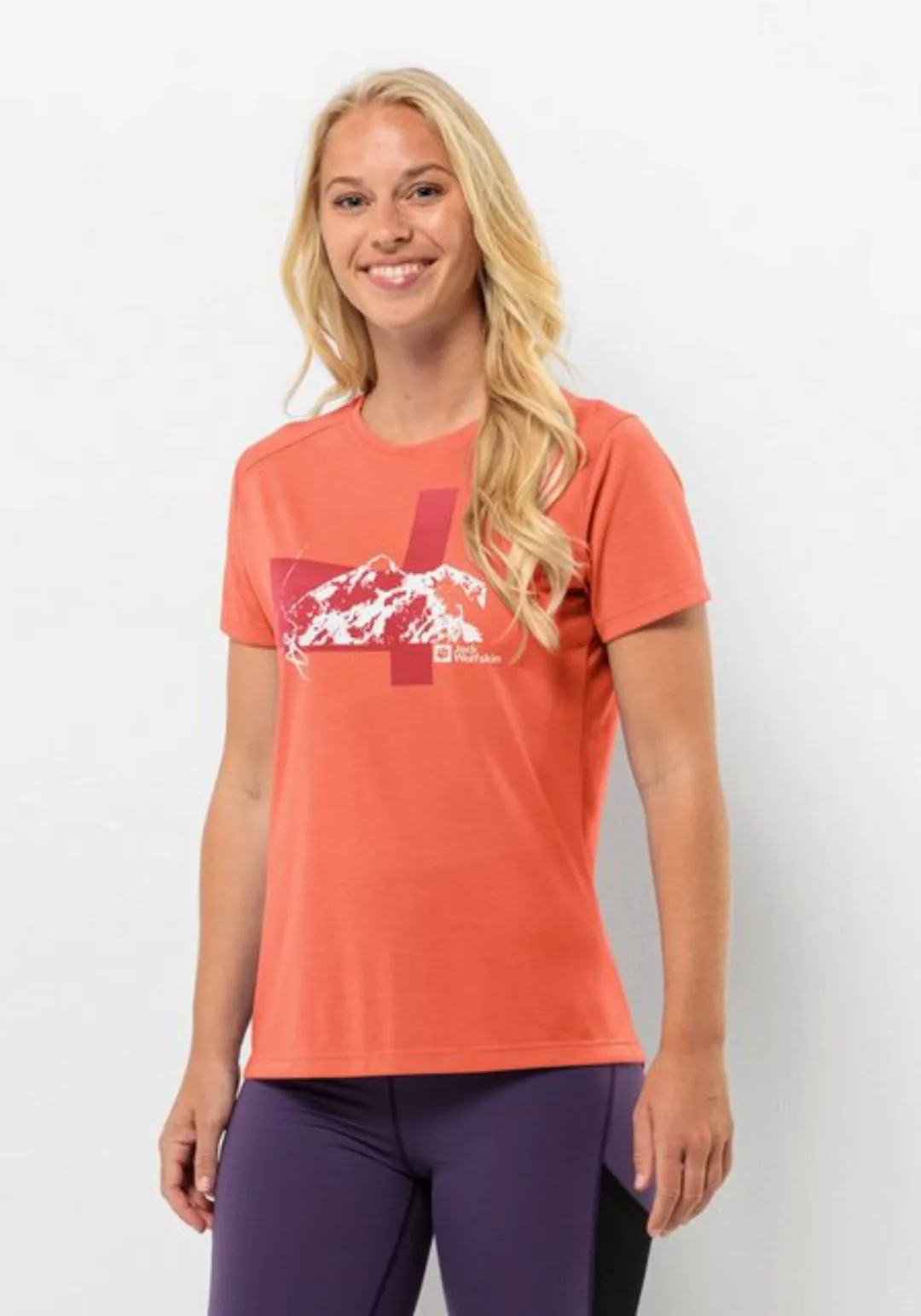 Jack Wolfskin T-Shirt "VONNAN S/S GRAPHIC T W" günstig online kaufen