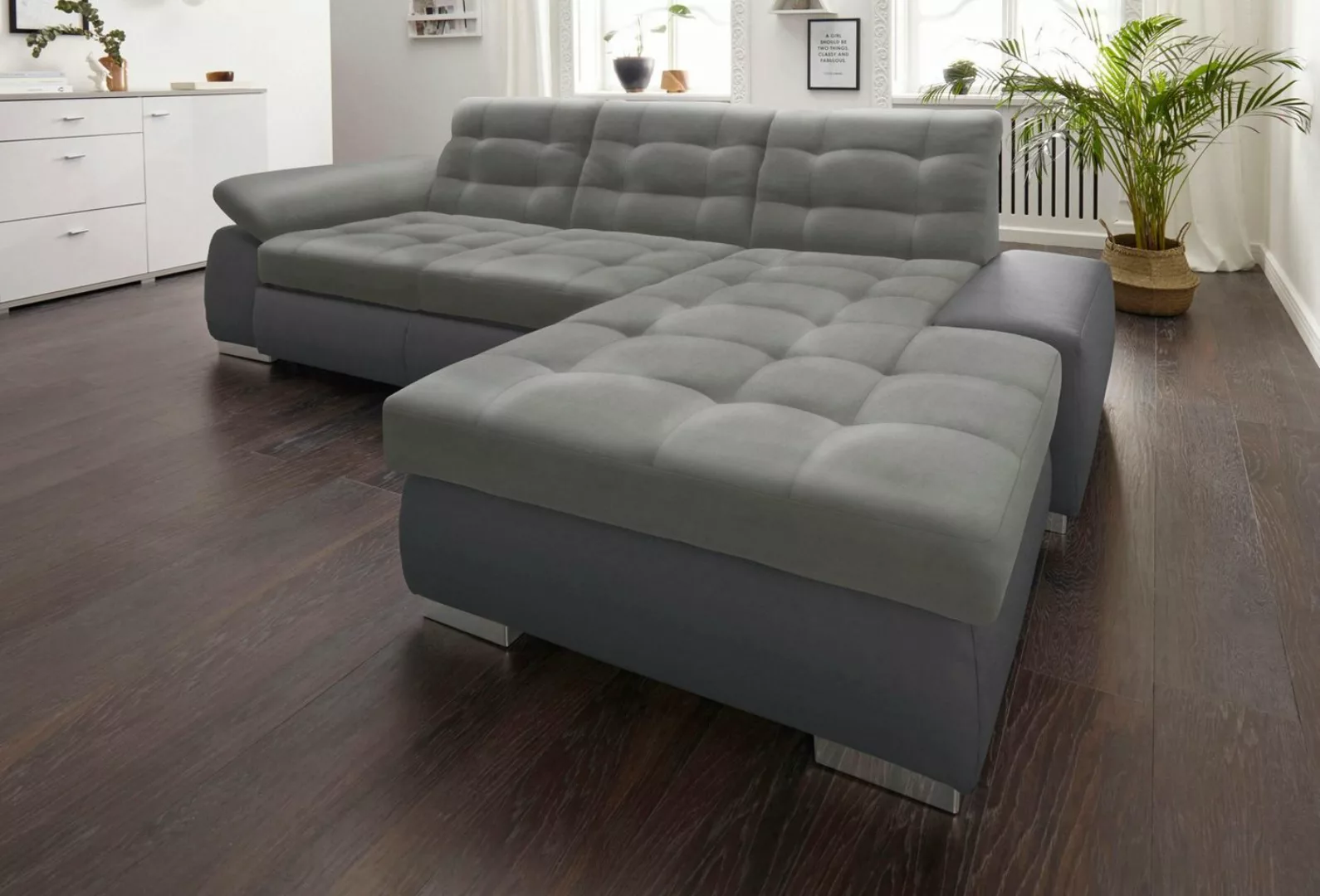 sit&more Ecksofa Ontario, XXL, wahlweise mit Bettfunktion günstig online kaufen