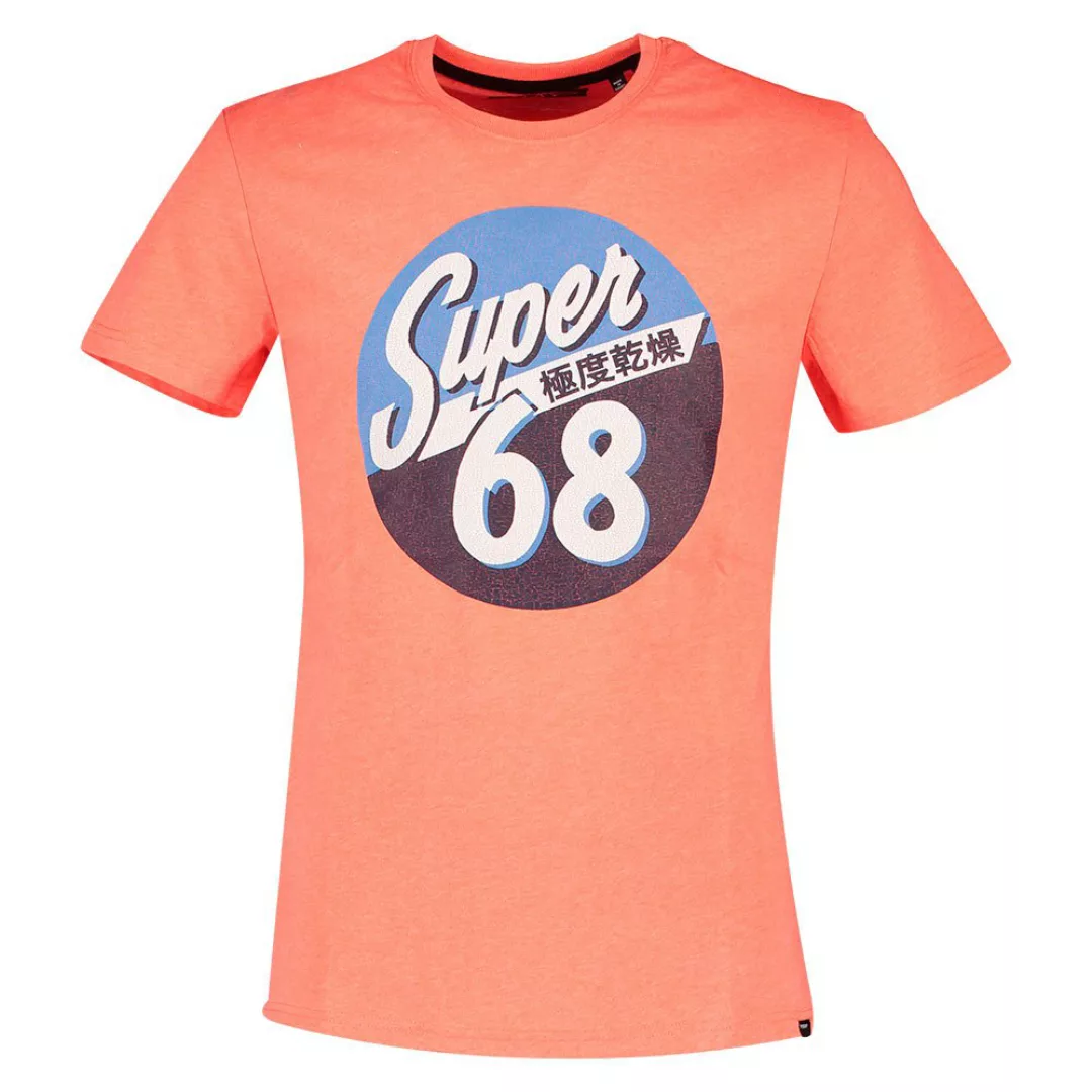 Superdry Motor Kurzarm T-shirt XL Pastel Line Coral günstig online kaufen