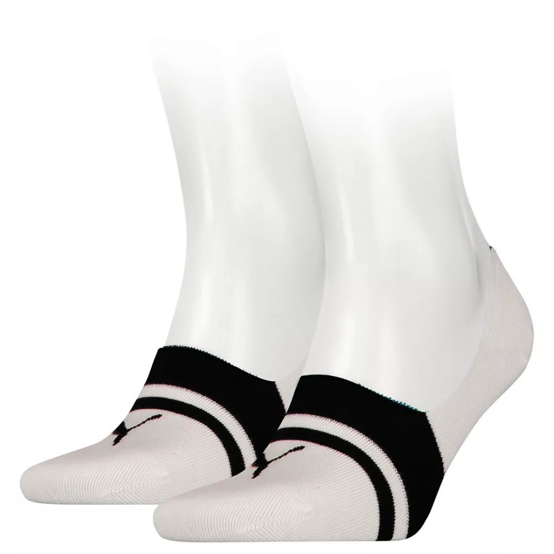 Puma Heritage Footie Socken 2 Paare EU 39-42 White günstig online kaufen