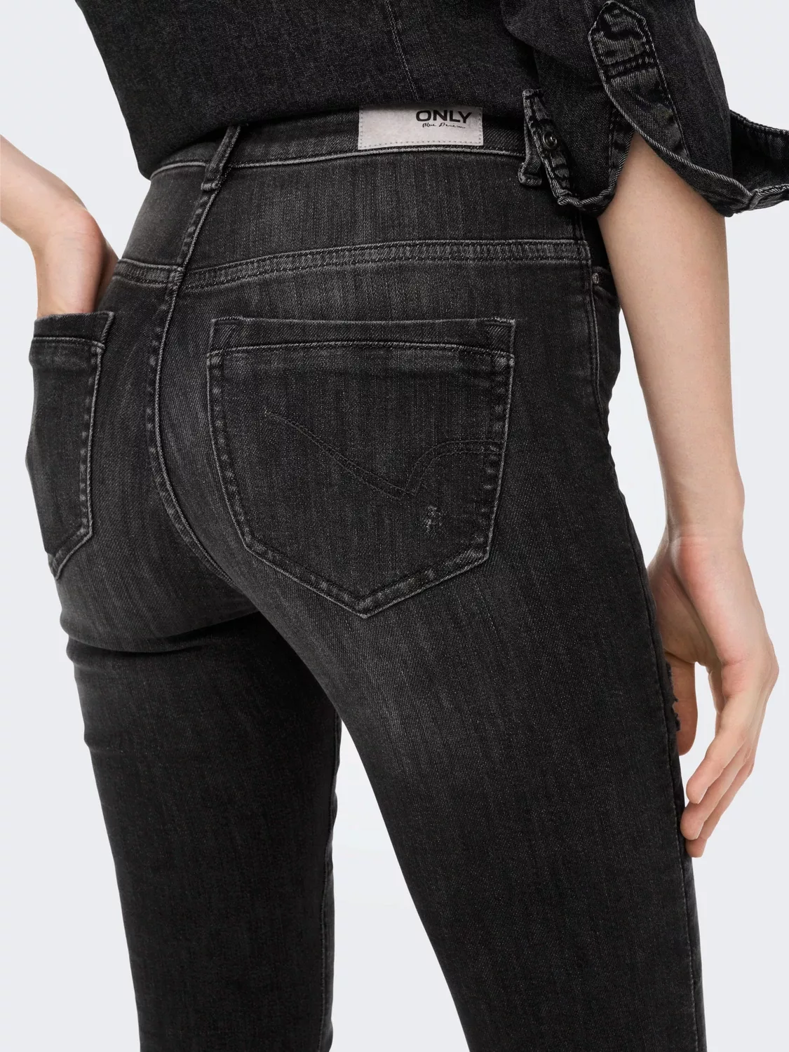 ONLY Skinny-fit-Jeans ONLPAOLA HW SKINNY AGI258 günstig online kaufen