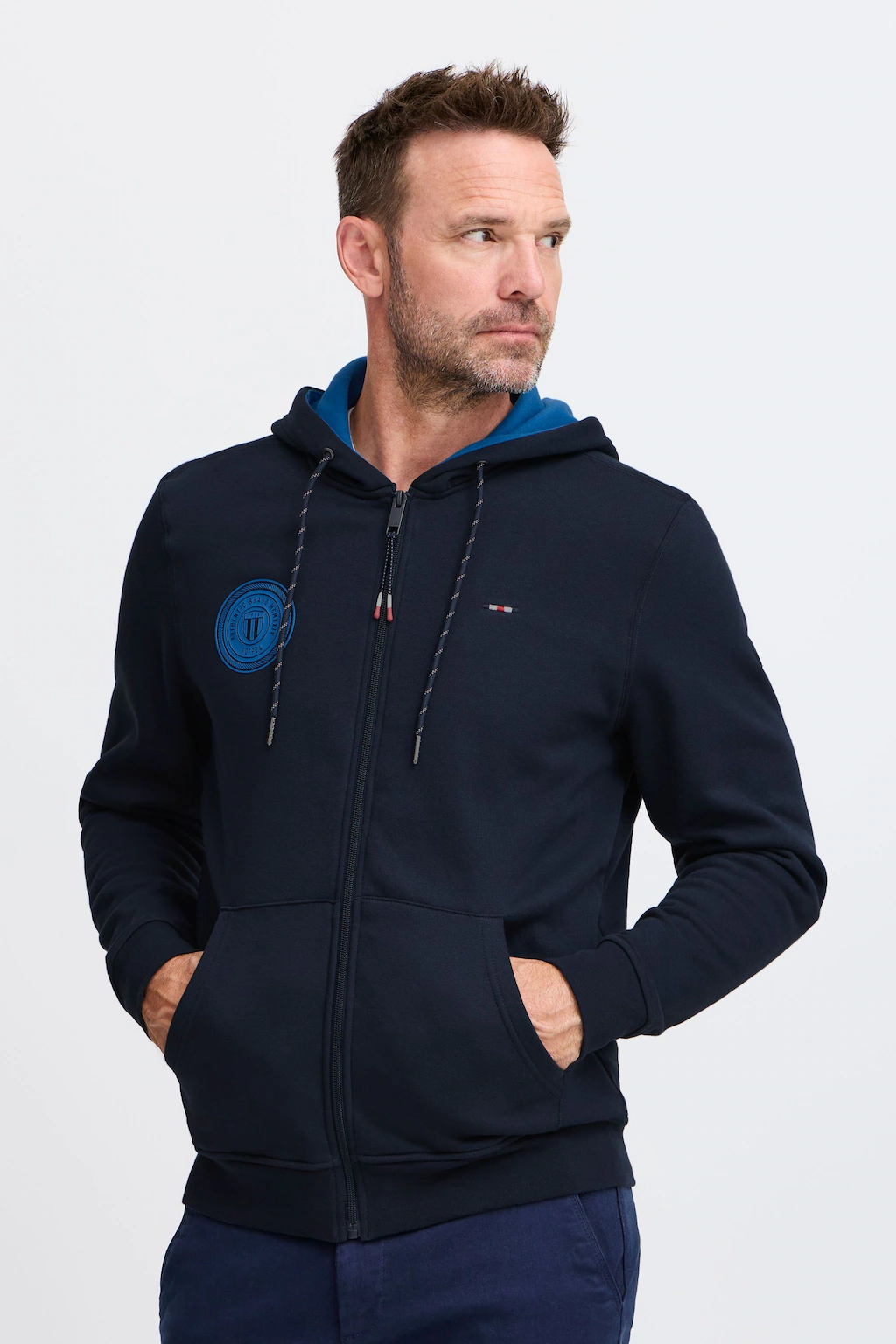 FQ1924 Sweatjacke "FQ1924 FQWILLIAM ziphoodie sweat" günstig online kaufen