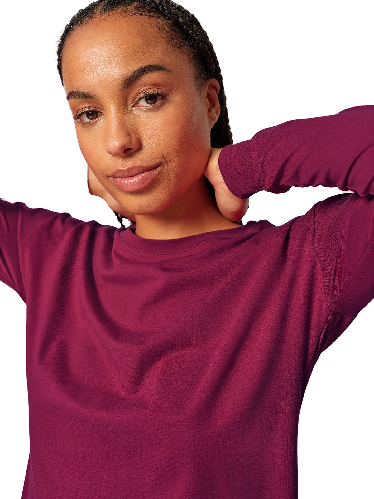 Skiny T-Shirt Damen Shirt langarm Night günstig online kaufen