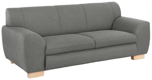 Home affaire Sofa "Nika", wahlweise als 2-oder 3-Sitzer, in 2 Bezugsvariant günstig online kaufen