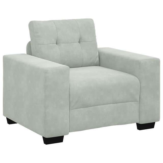 vidaXL Sofa Sofa Set Set von 3 Hellgrau, 3 Teile günstig online kaufen