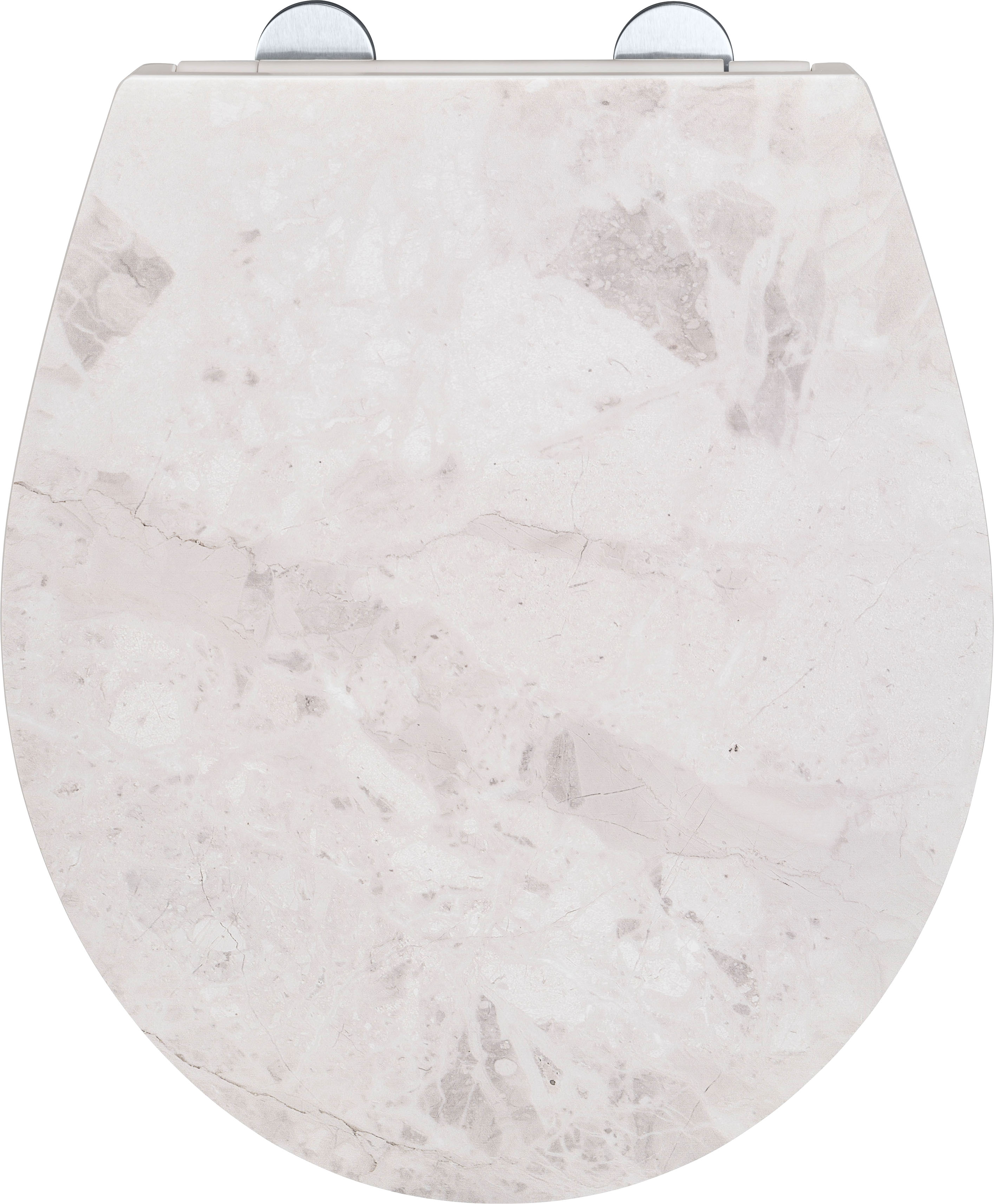 WENKO WC-Sitz »White Marble« günstig online kaufen