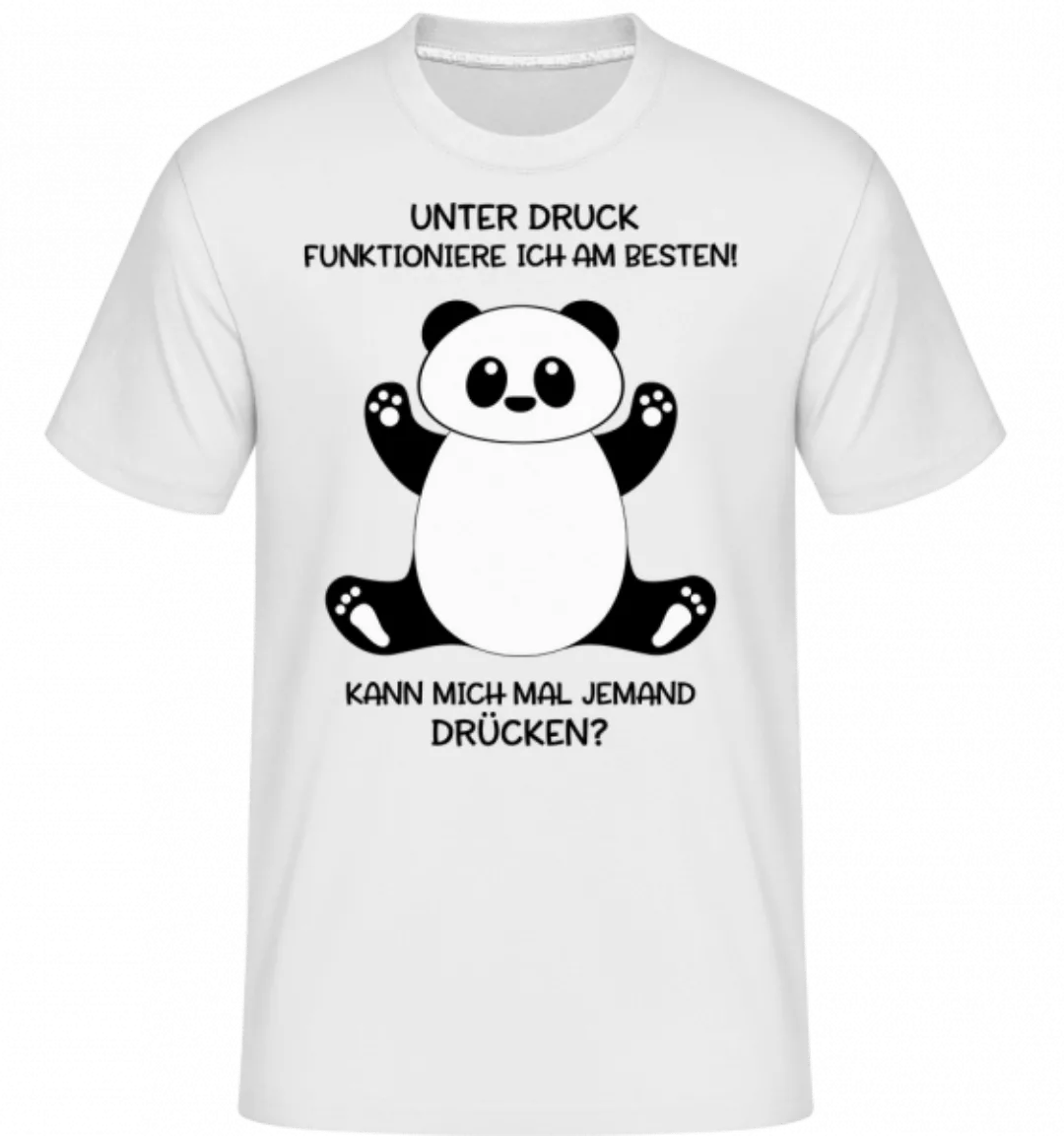 Panda Unter Druck · Shirtinator Männer T-Shirt günstig online kaufen