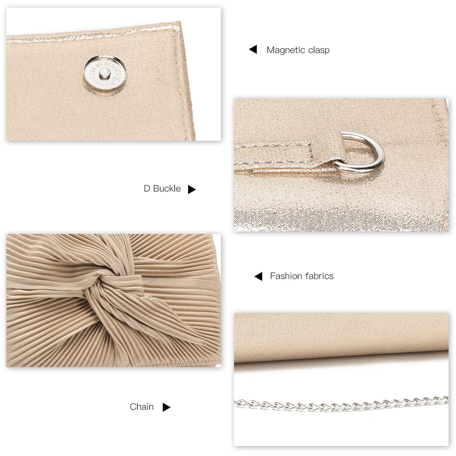 Miss Lulu Abendtasche Elegante Damen Clutch günstig online kaufen