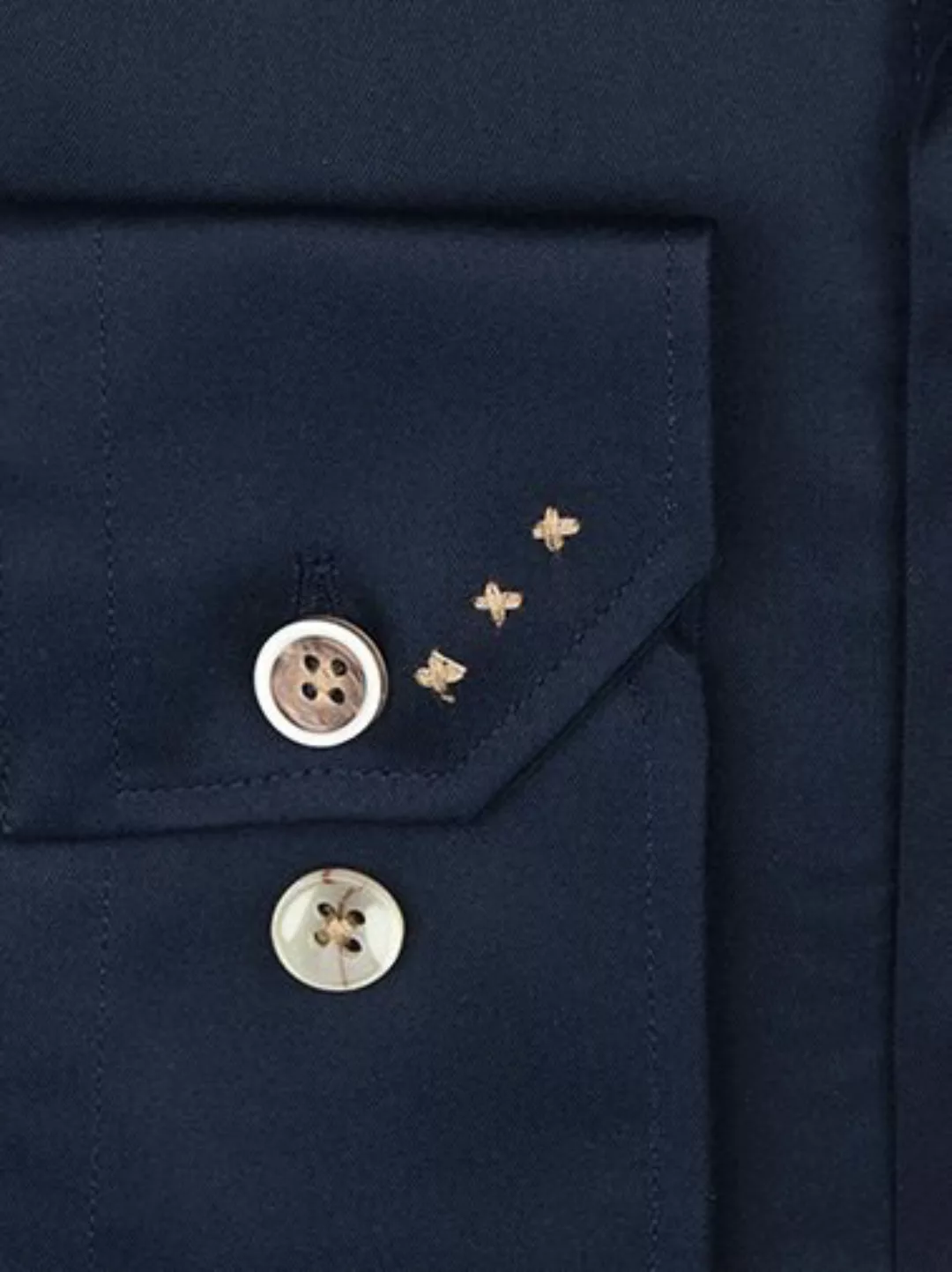 R2 Hemd Fine Twill Navy - Größe 41 günstig online kaufen