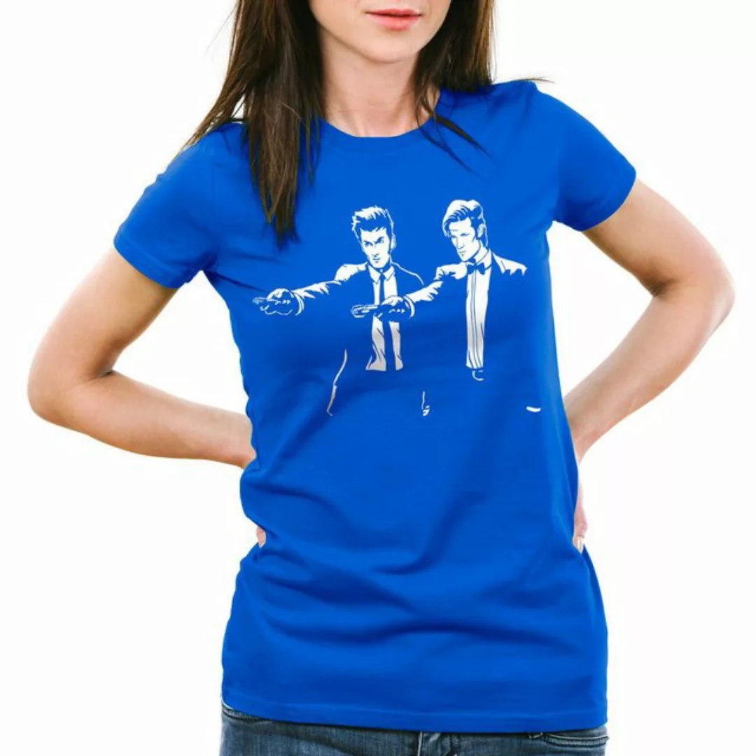 style3 T-Shirt Who Time Fiction dr. doktor doctor fiction pulp tarantino qu günstig online kaufen