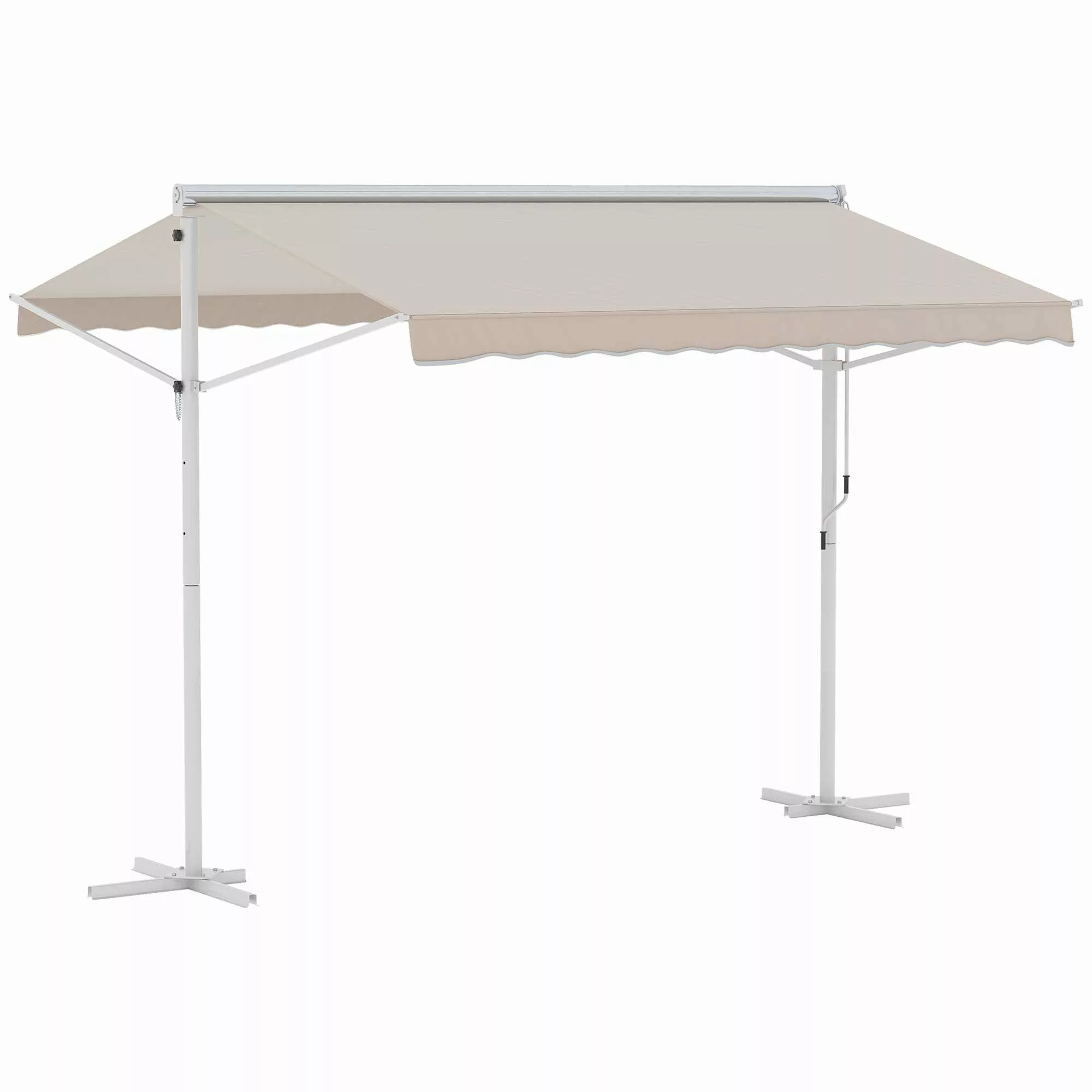 Outsunny Markise Standmarkise mit Kurbel günstig online kaufen