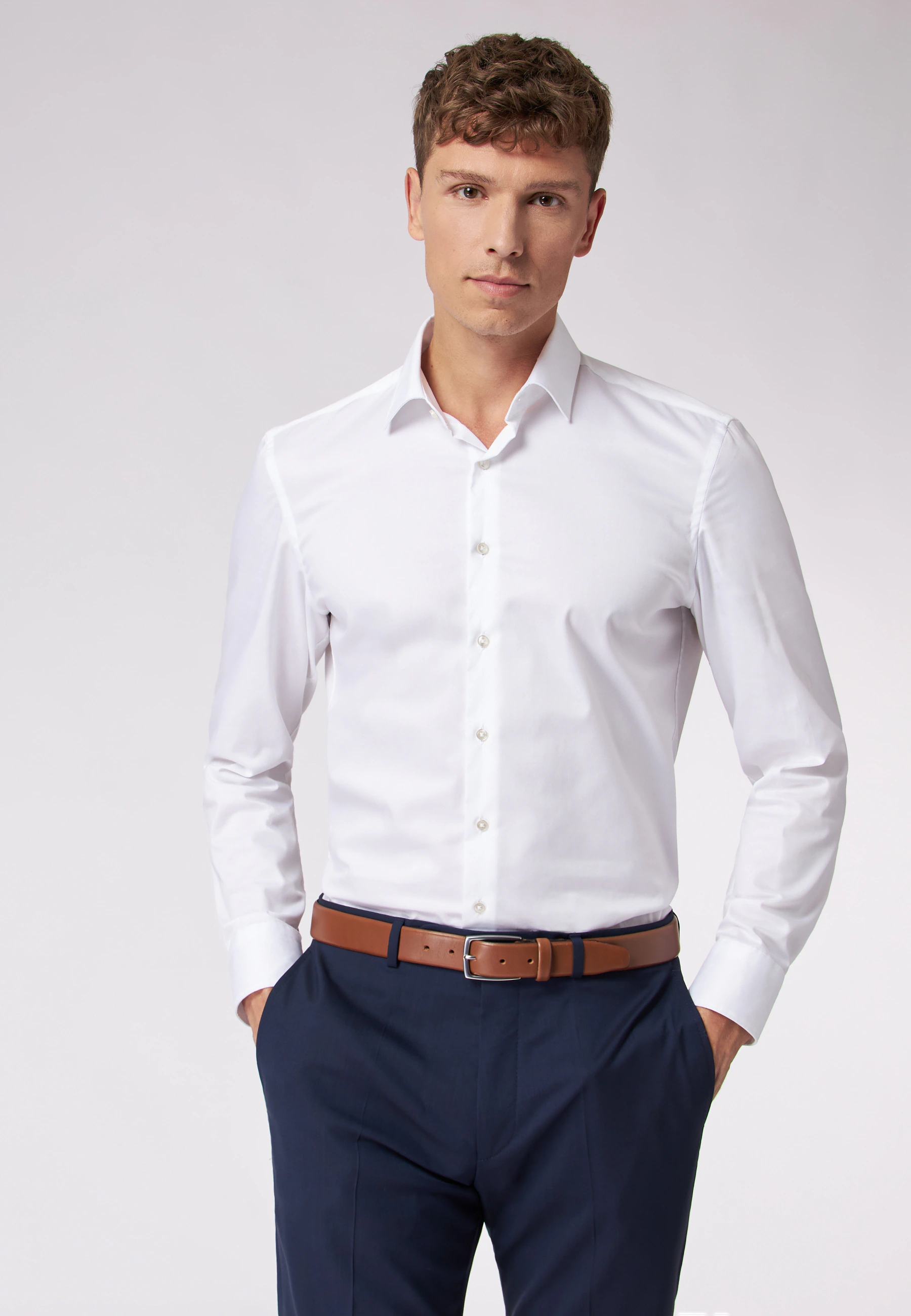 Roy Robson Ledergürtel "Eleganter Business Ledergürtel", mit modernem Desig günstig online kaufen