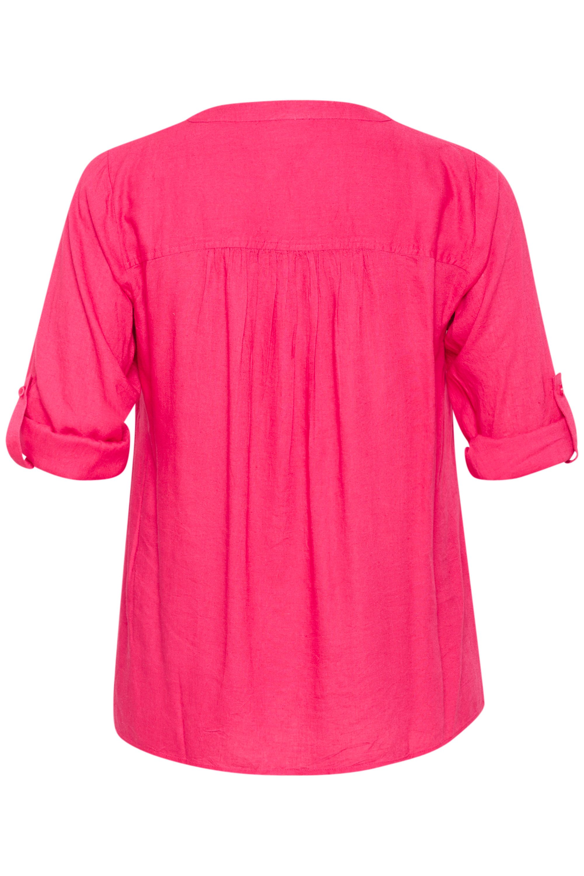 KAFFE Curve Langarmbluse Langarm-Bluse KCmille Große günstig online kaufen
