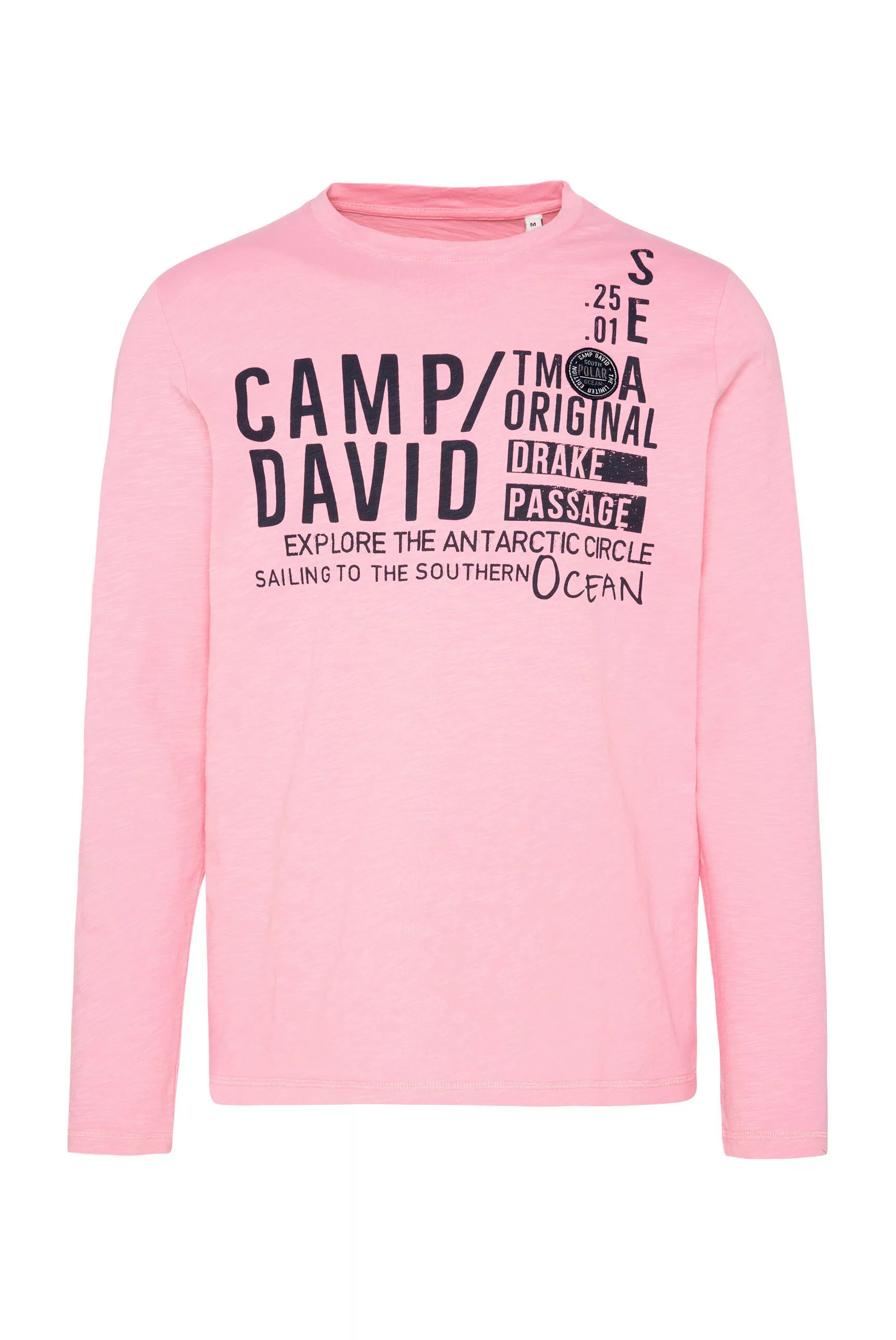 CAMP DAVID Rundhalsshirt, aus Baumwolle günstig online kaufen