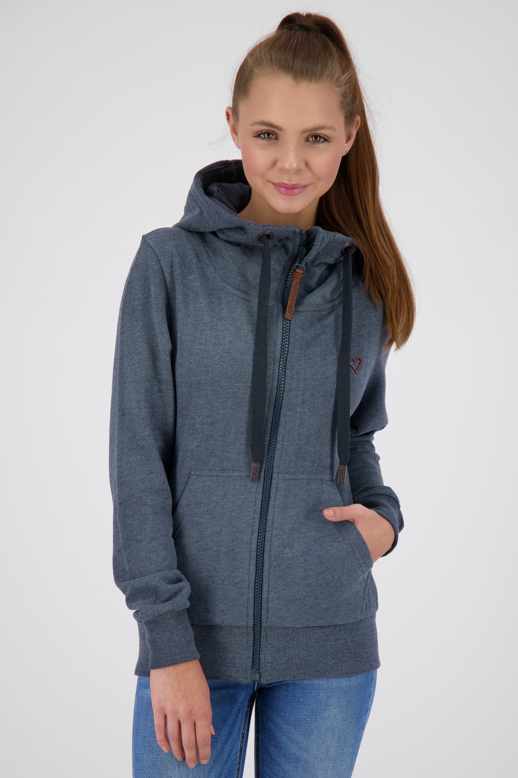 Alife & Kickin Kapuzensweatjacke "Damen YasminAK A" günstig online kaufen