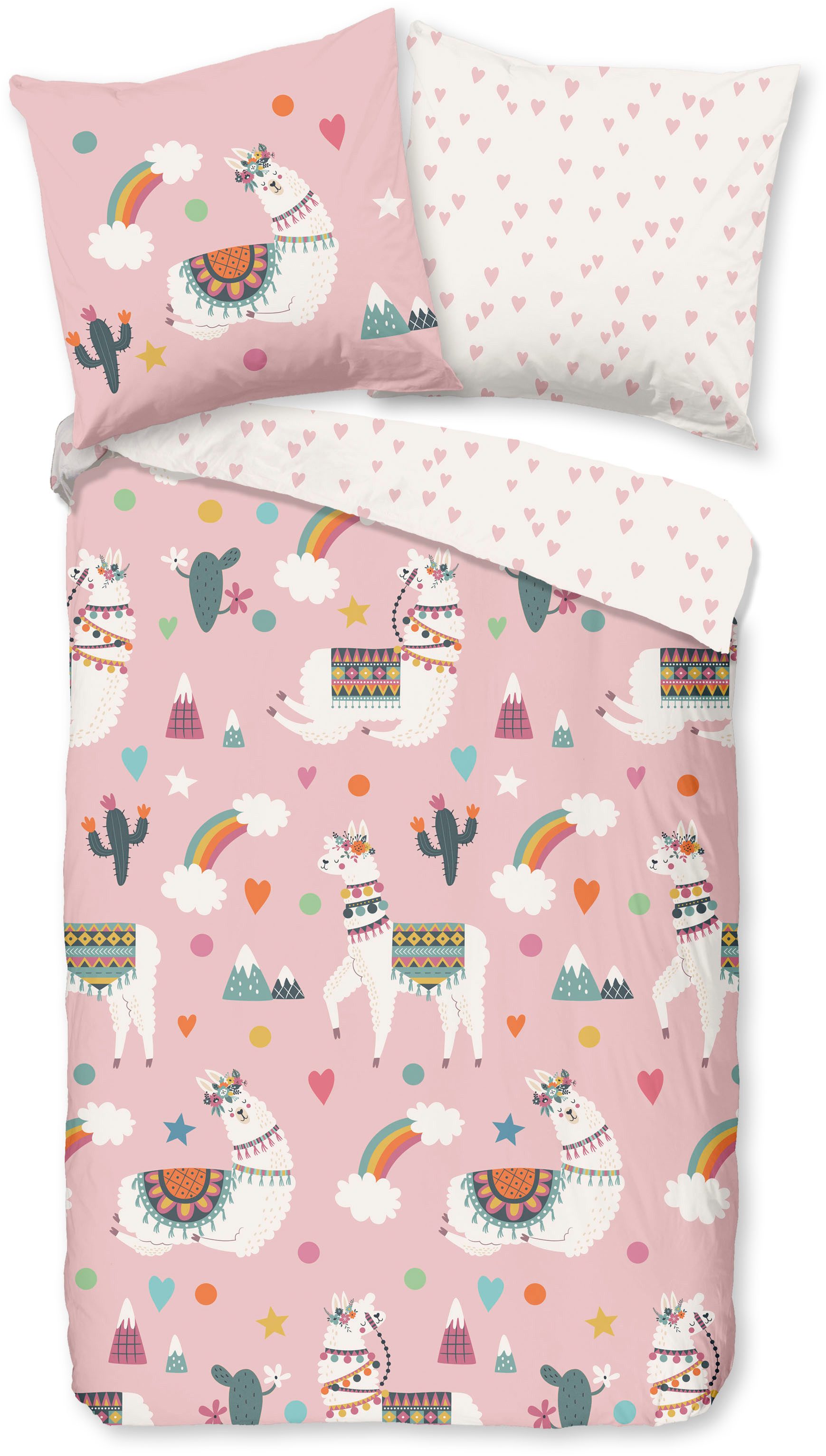 PURE luxury collection Kinderbettwäsche »Paca«, Mikrofaser, 135x200, Pflege günstig online kaufen