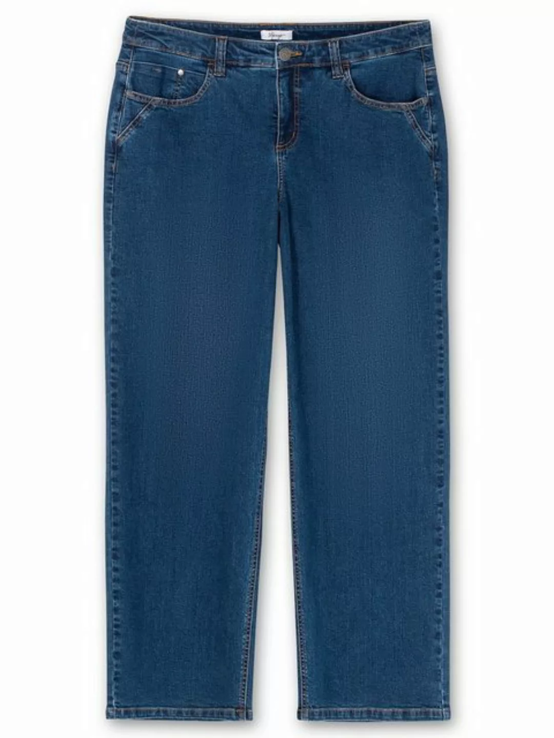 Sheego Weite Jeans "Große Größen", ELLA für kräftige Oberschenkel und Waden günstig online kaufen