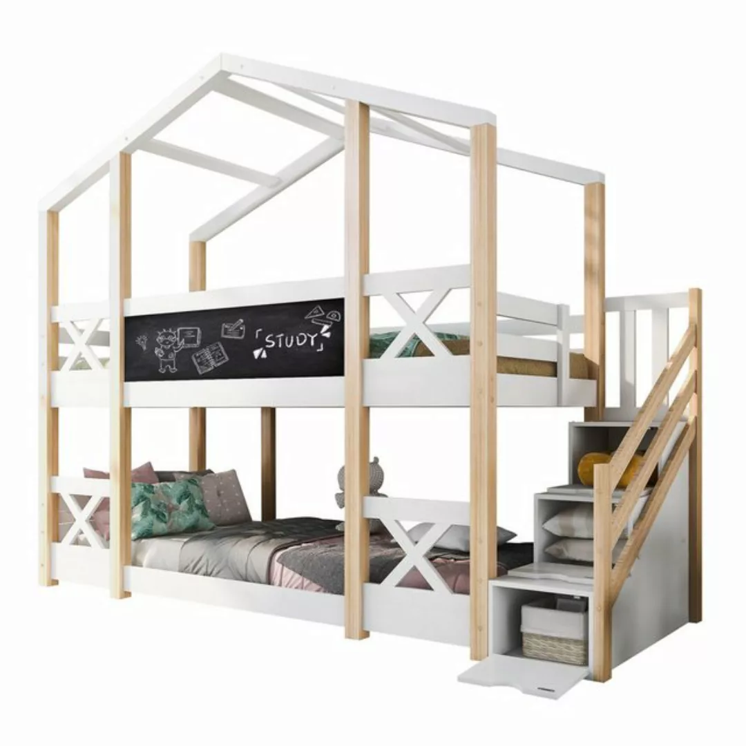 HAUSS SPOLE Kinderbett Etagenbett Baumhaus Kinderbett Hochbett Funktionsbet günstig online kaufen