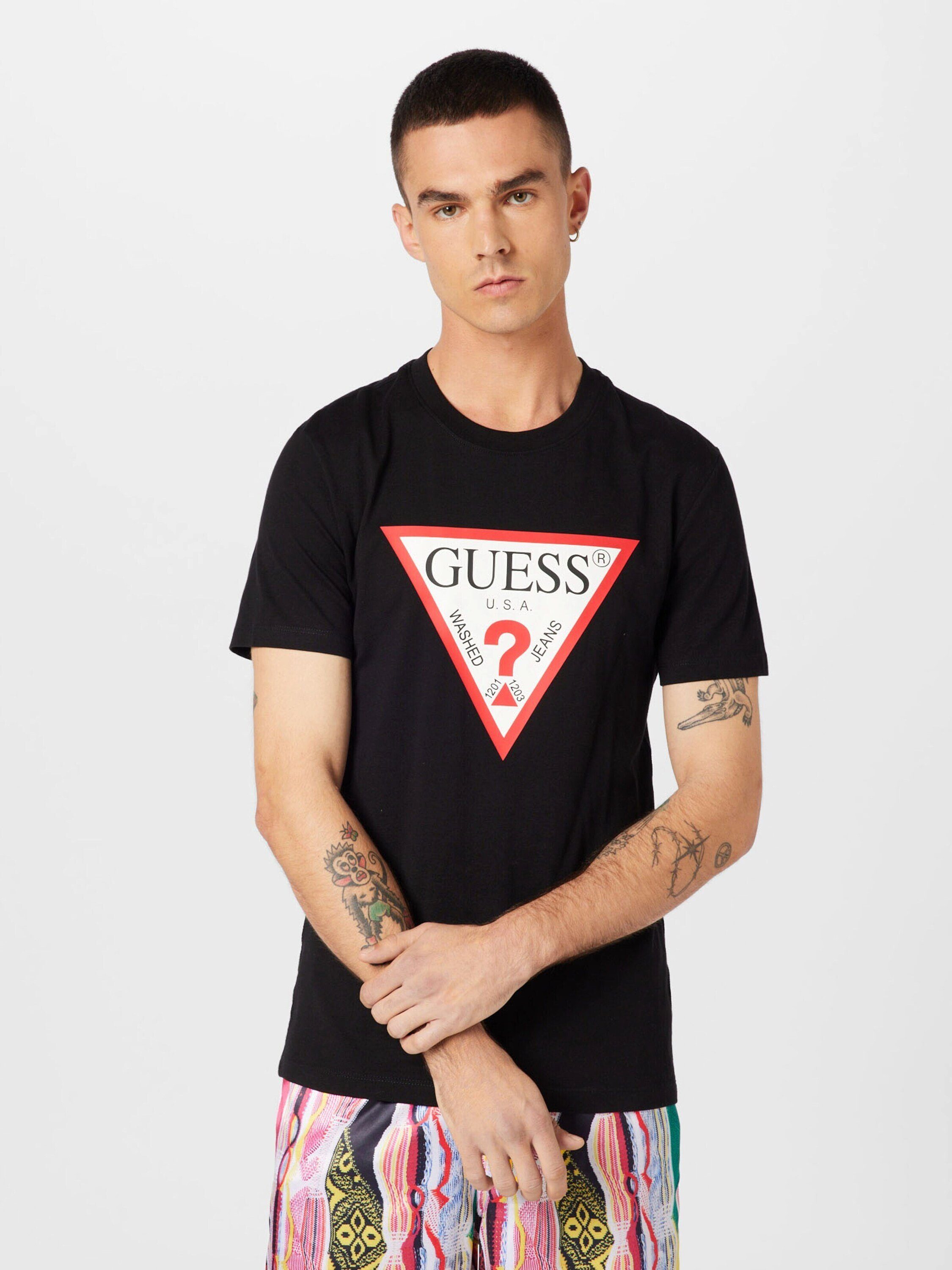 Guess  T-Shirts & Poloshirts M2YI36 I3Z14 CORE TEE-JBLK BLACK günstig online kaufen