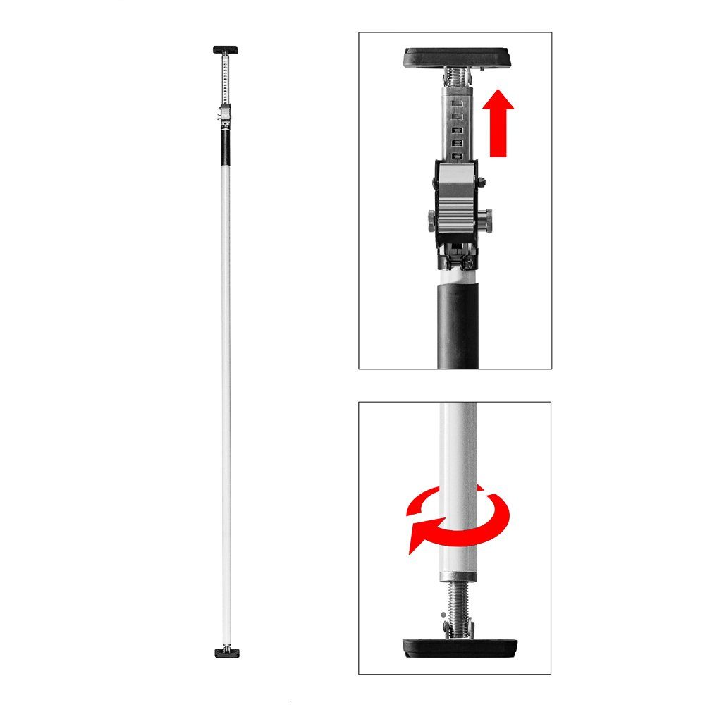 ALLEGRA Stützelement Montagestütze, Teleskopstange AB-175 (weiß), günstig online kaufen