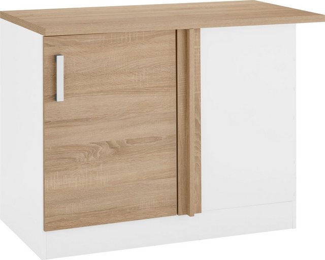 KOCHSTATION Eckunterschrank "KS-Gera", Stellbreite 110 cm günstig online kaufen