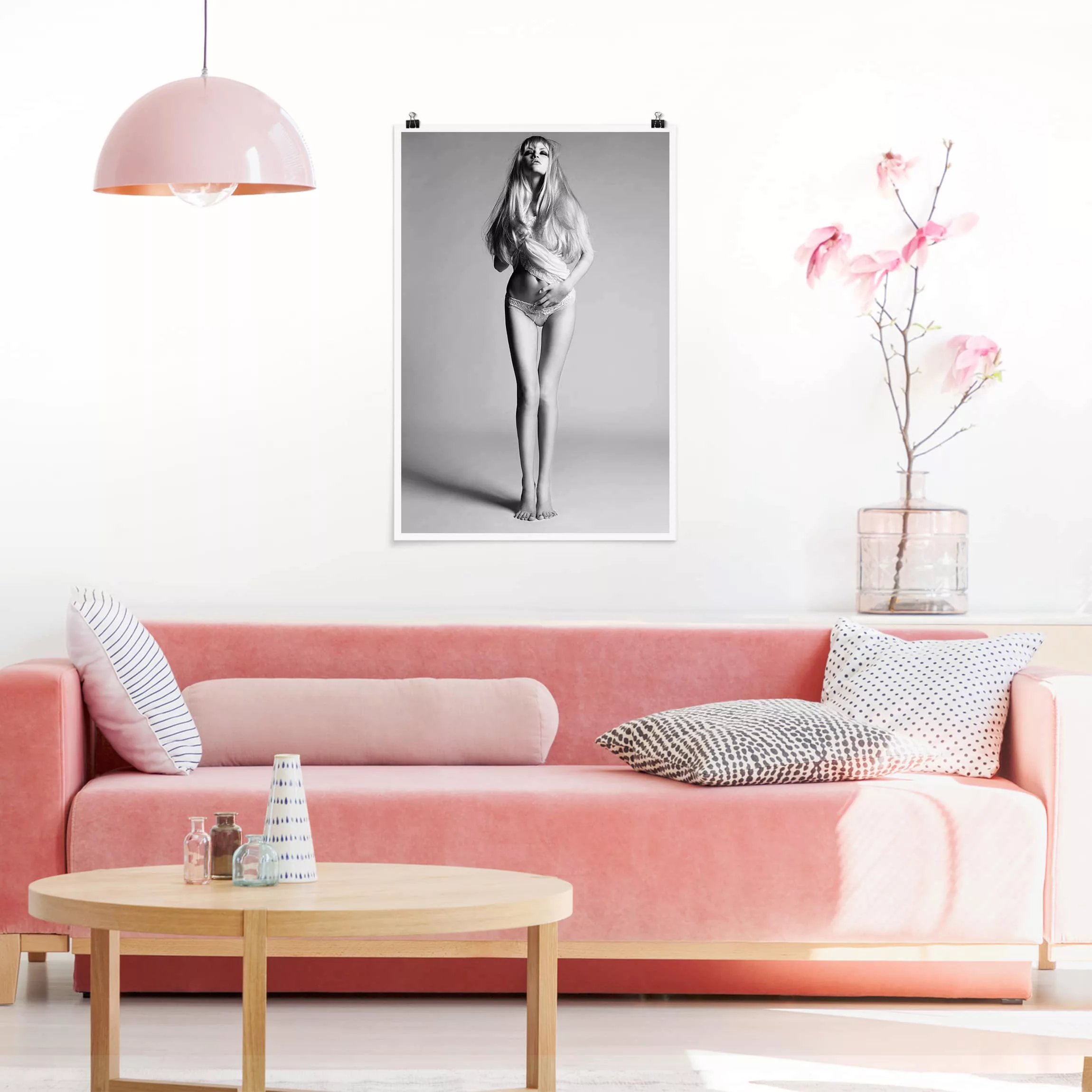 Poster Akt & Erotik - Hochformat Feeling Comfortable günstig online kaufen