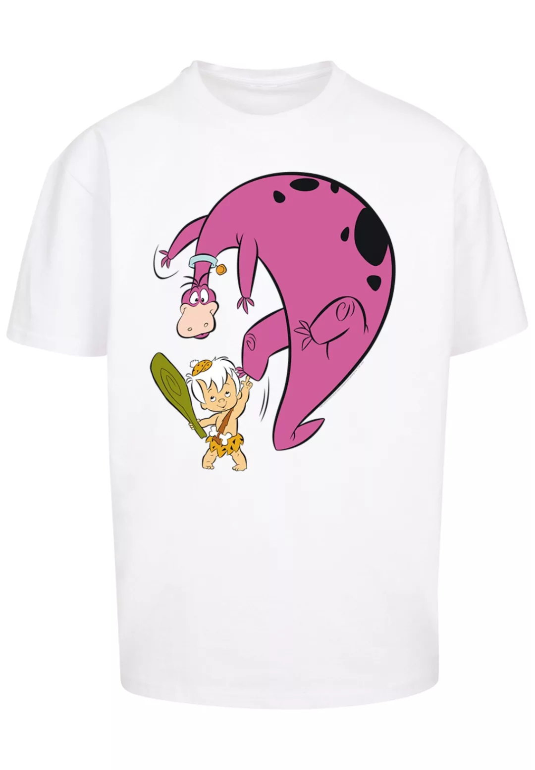 F4NT4STIC T-Shirt "Familie Feuerstein Bamm Bamm And Dino", Print günstig online kaufen