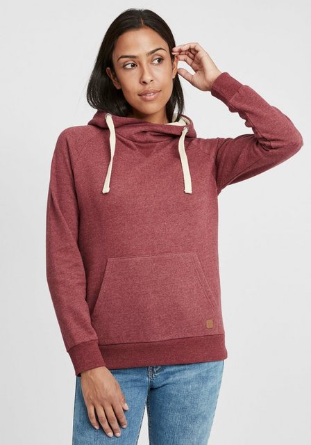 OXMO Hoodie OXJulia Kapuzenpullover mit Cross-Over Kragen günstig online kaufen