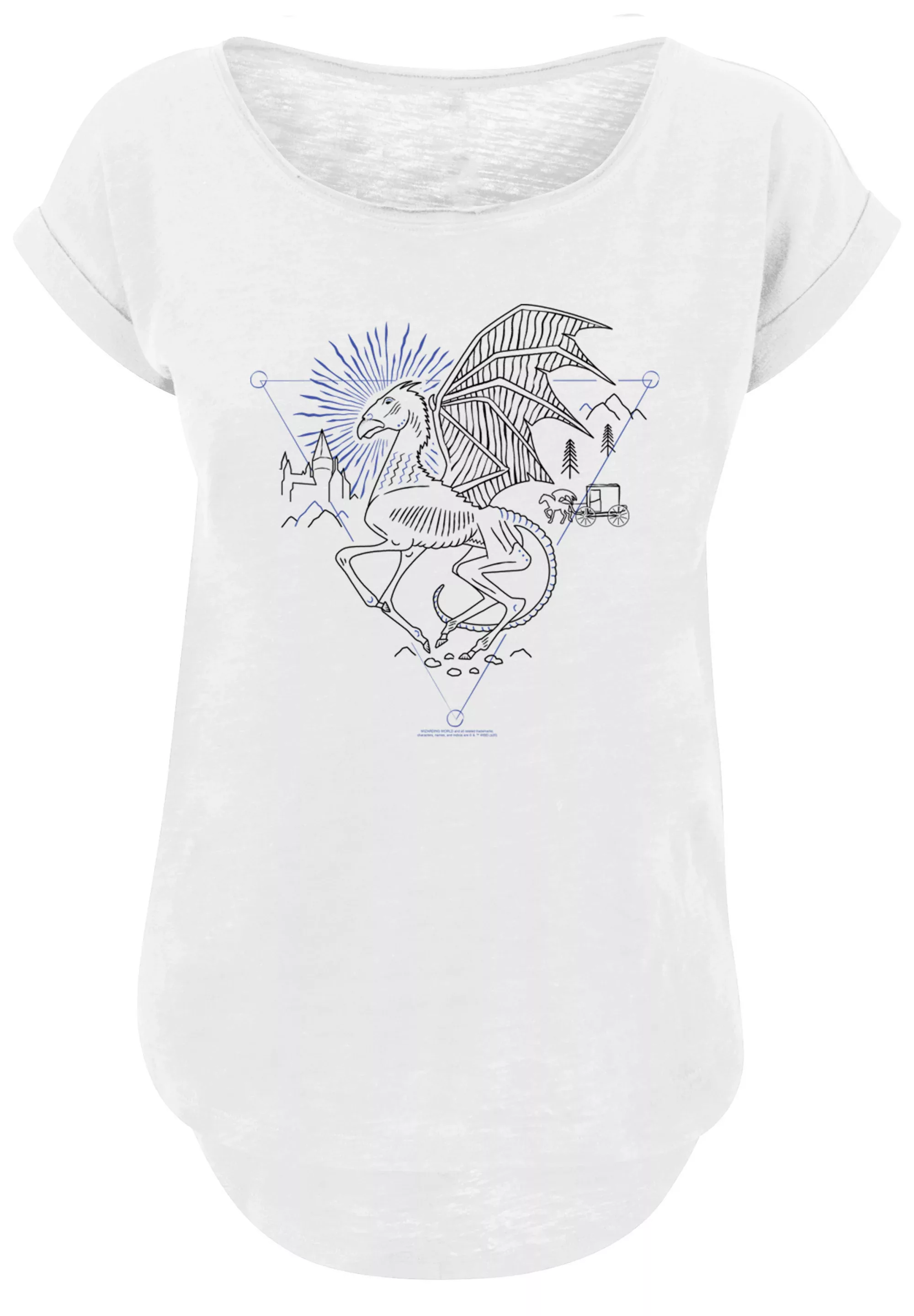 F4NT4STIC T-Shirt "Harry Potter Thestral Line Art", Print günstig online kaufen