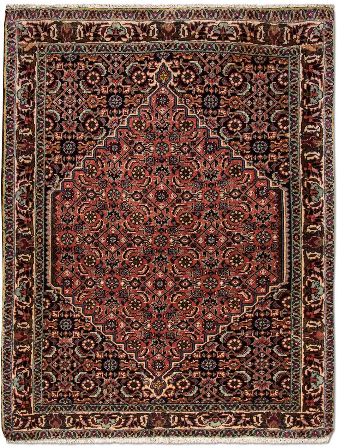 morgenland Teppich »Bidjar Takab Teppich handgeknüpft blau«, rechteckig günstig online kaufen