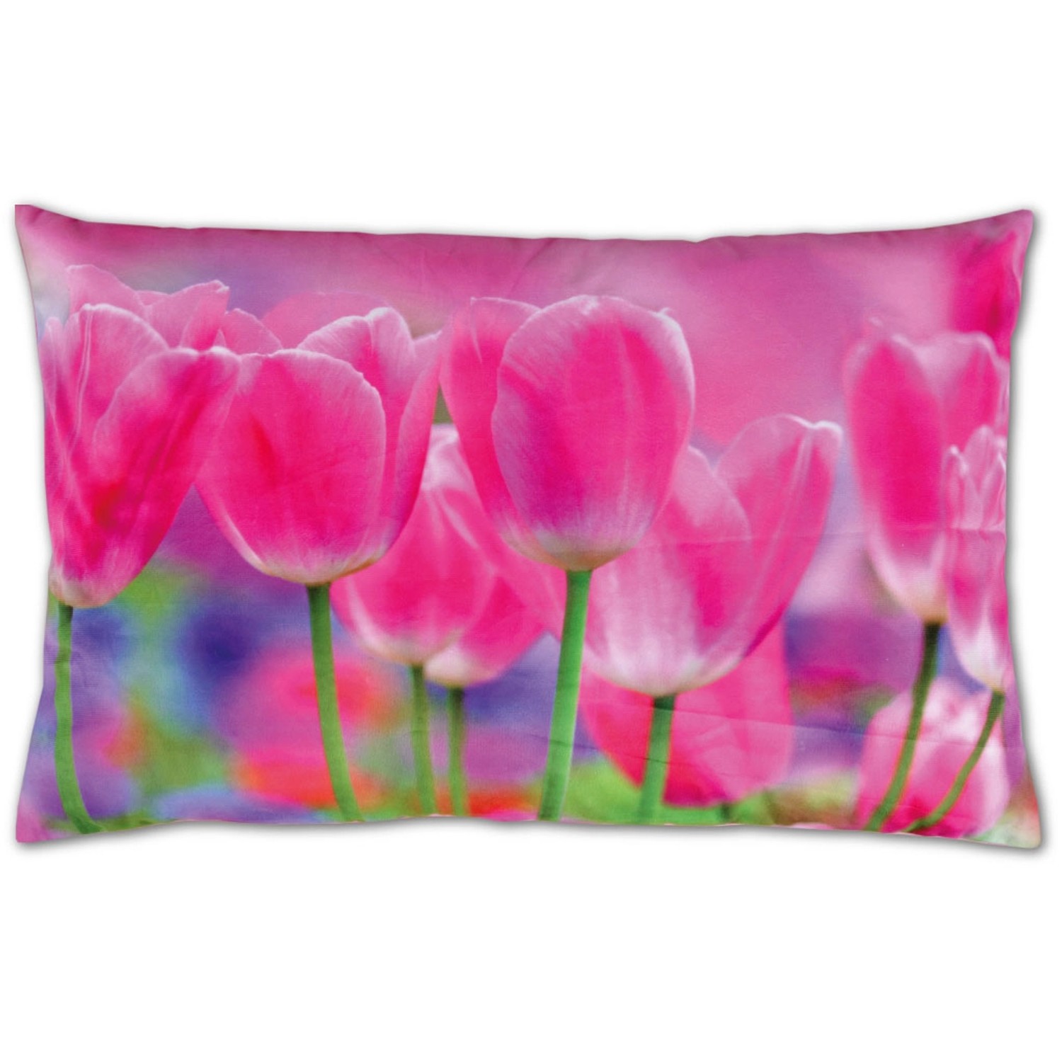 Bestlivings Kissenhülle Fotodruck Tulpen 40 x 60 cm mit Füllung günstig online kaufen