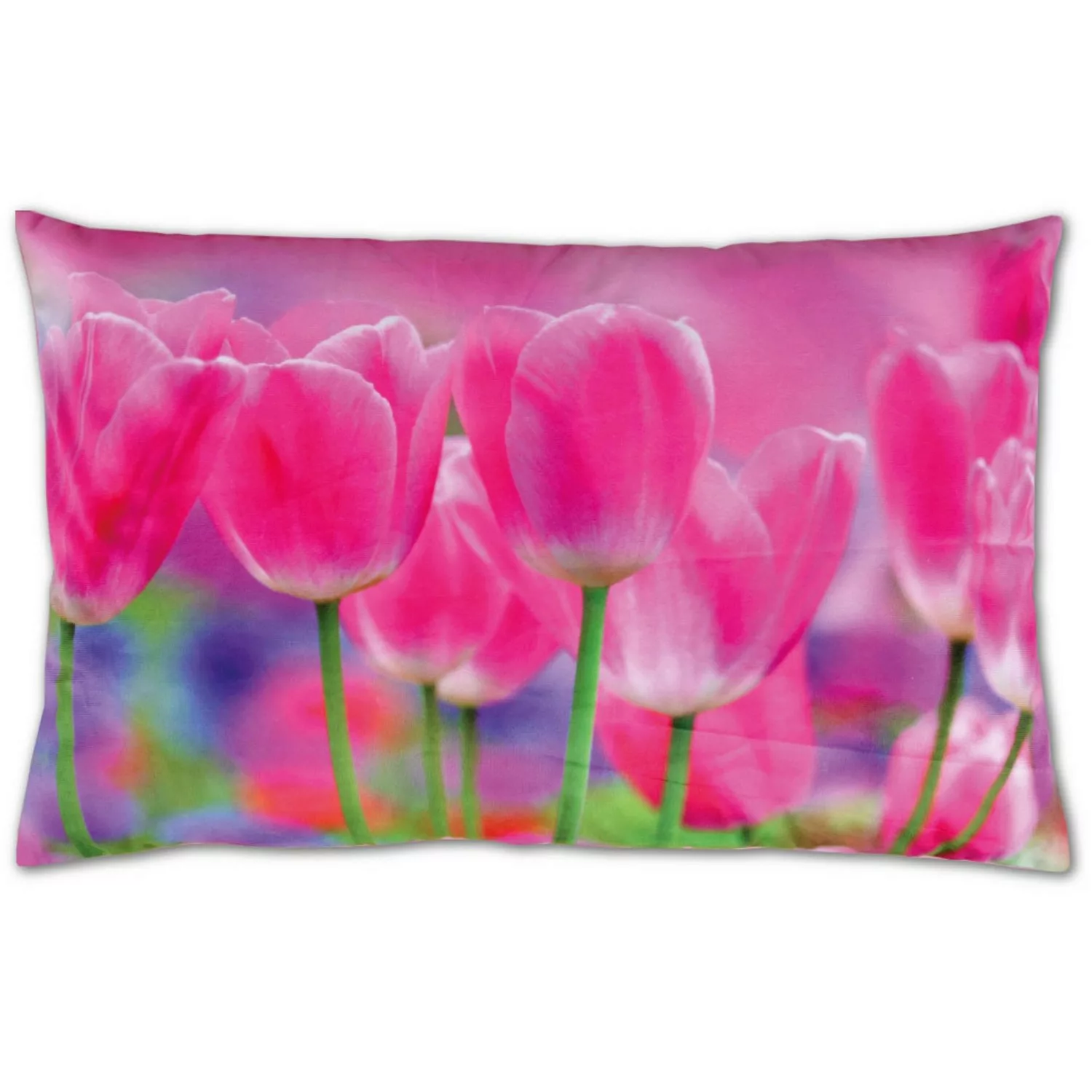 Bestlivings Kissenhülle Fotodruck Tulpen 40 x 60 cm Ohne Füllung günstig online kaufen