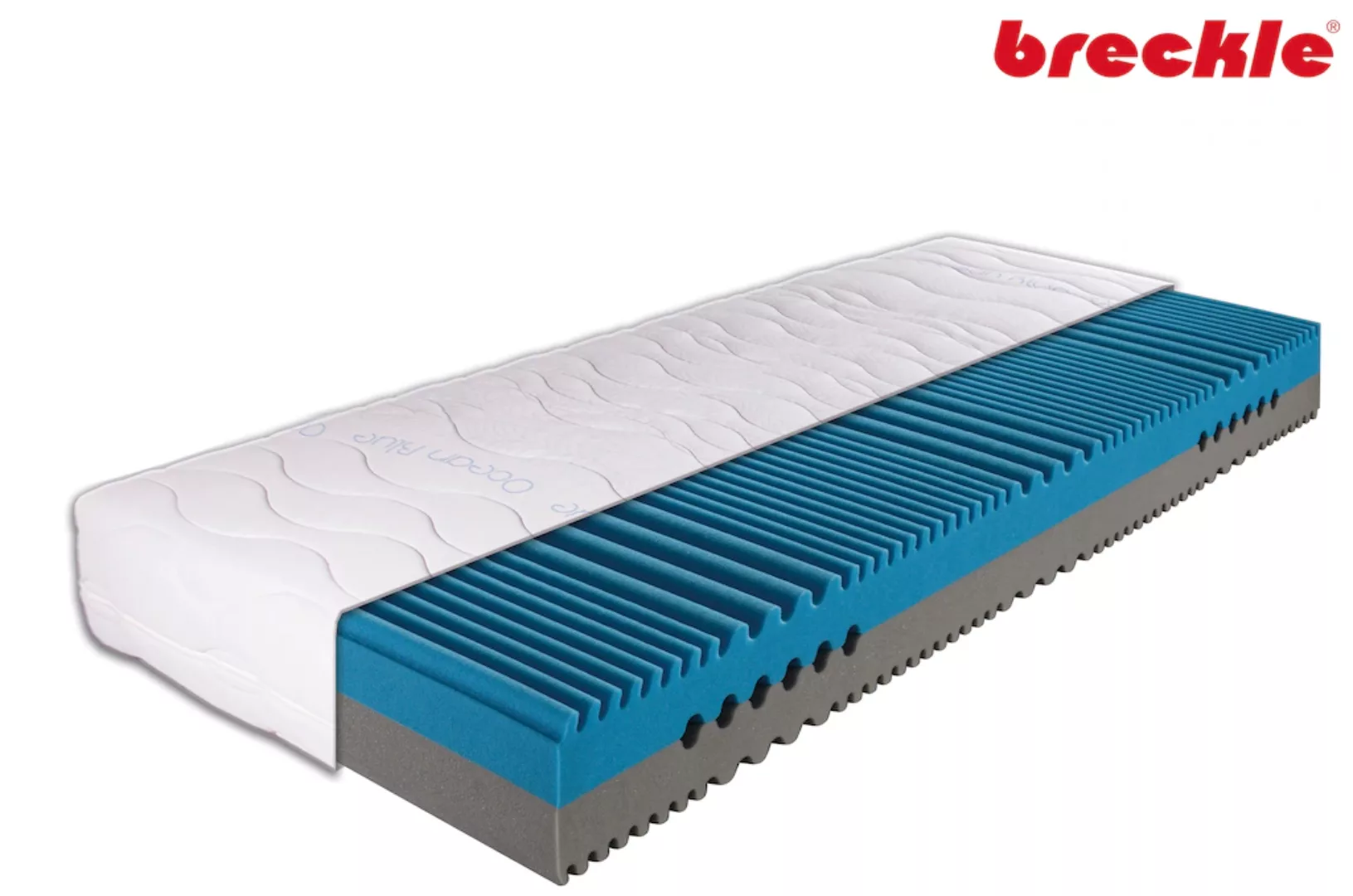Matratze Ocean Blue von Breckle 140x200 cm günstig online kaufen