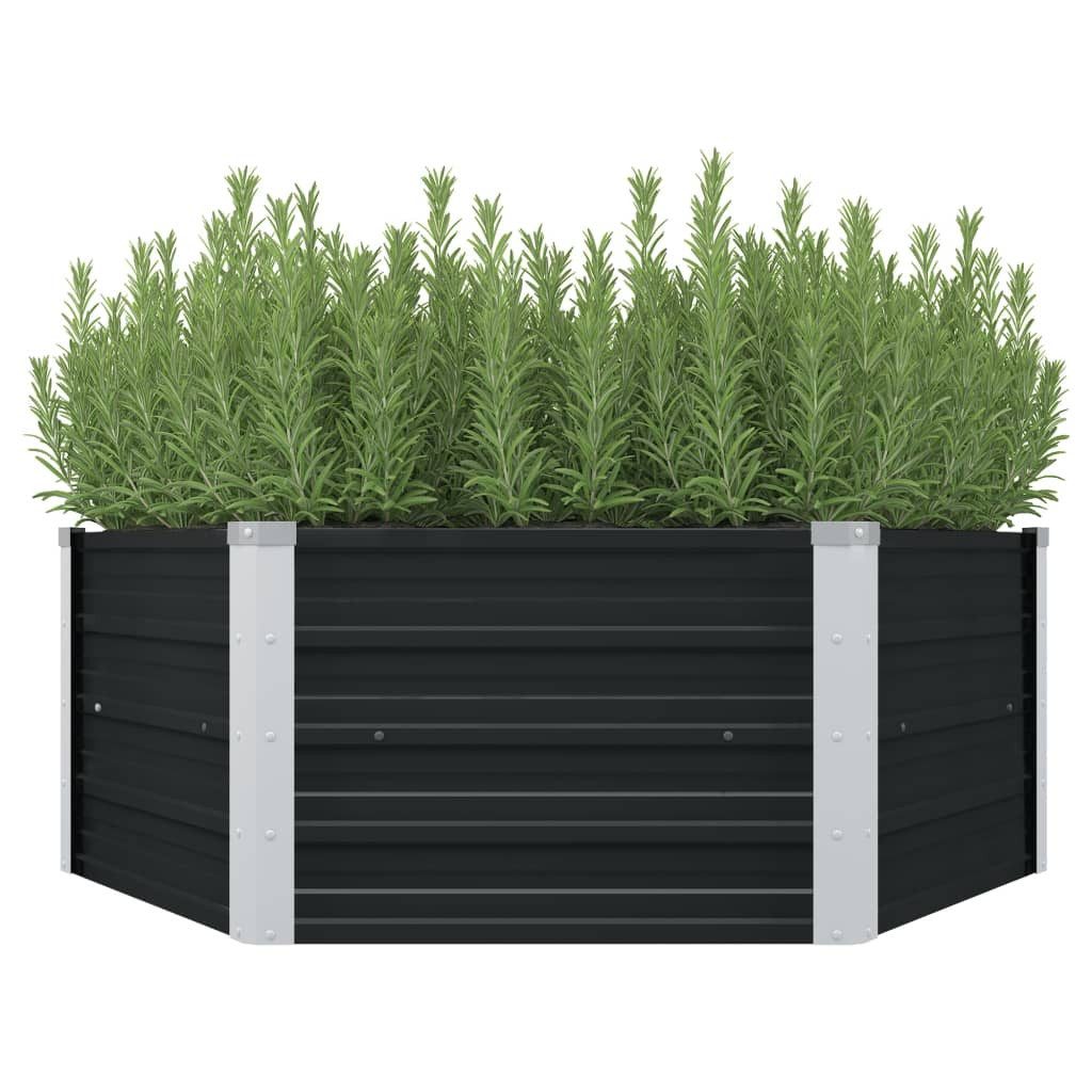vidaXL Hochbeet Hochbeet Anthrazit 129 x günstig online kaufen