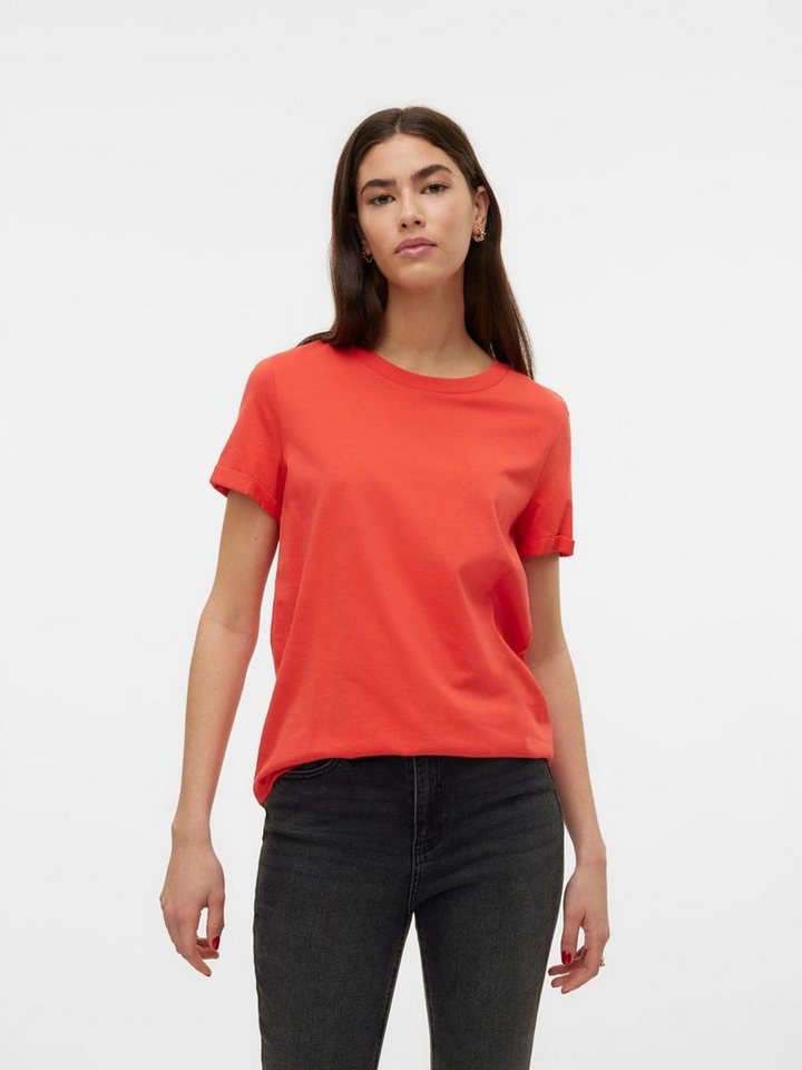 Vero Moda Kurzarmshirt VMPAULA S/S T-SHIRT NOOS günstig online kaufen