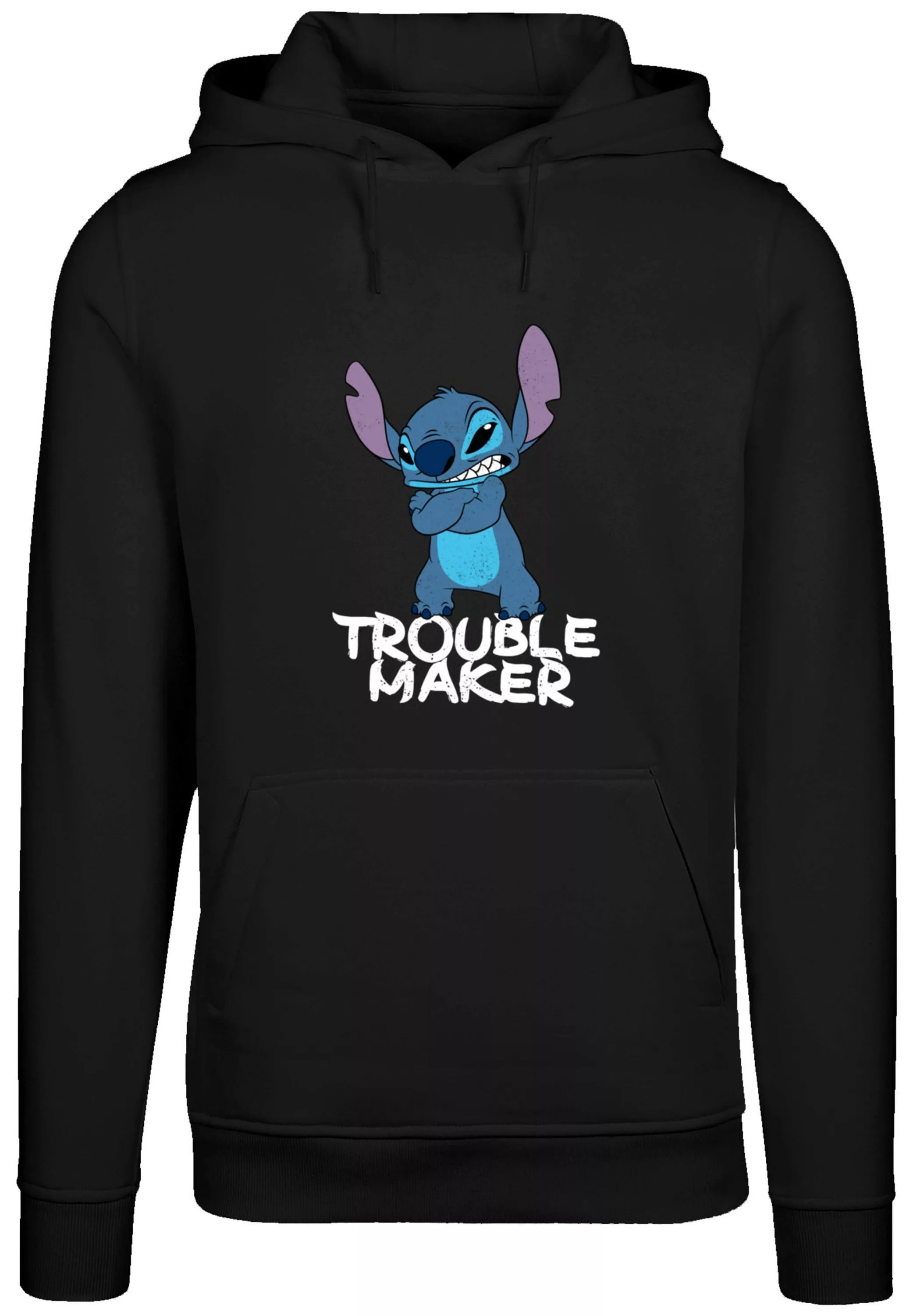 F4NT4STIC Kapuzenpullover "Disney Lilo & Stitch Trouble Maker Hooded Sweate günstig online kaufen