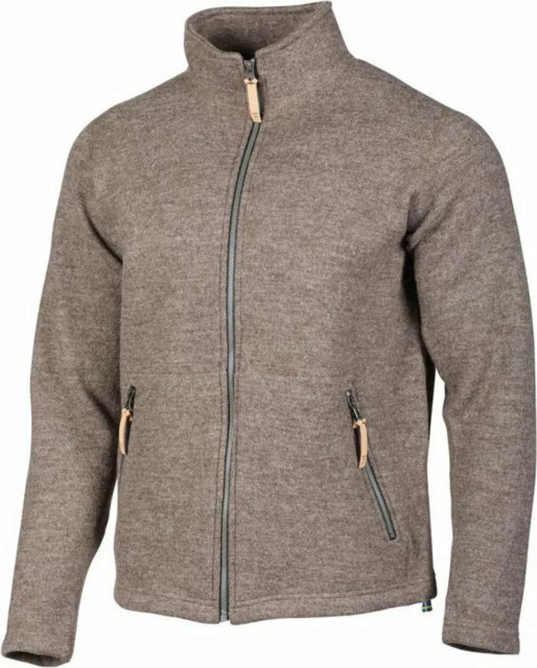 Ivanhoe of Sweden Wolljacke Herren Full Zip NLS Sap (ungefärbte Wolle) günstig online kaufen