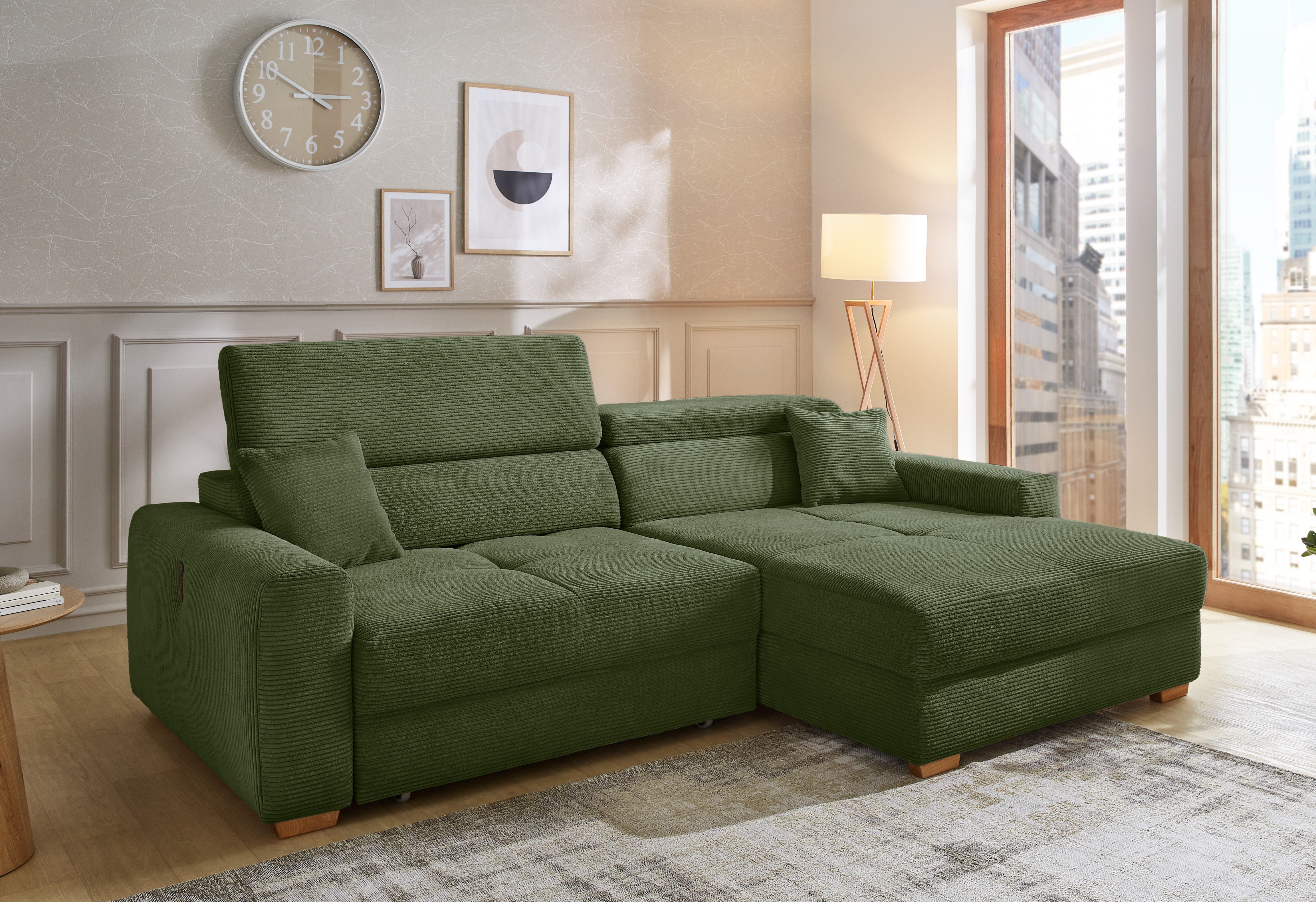 Jockenhöfer Gruppe Ecksofa "Slider, L-Form, 140kg Belastbarkeit je Sitzplat günstig online kaufen