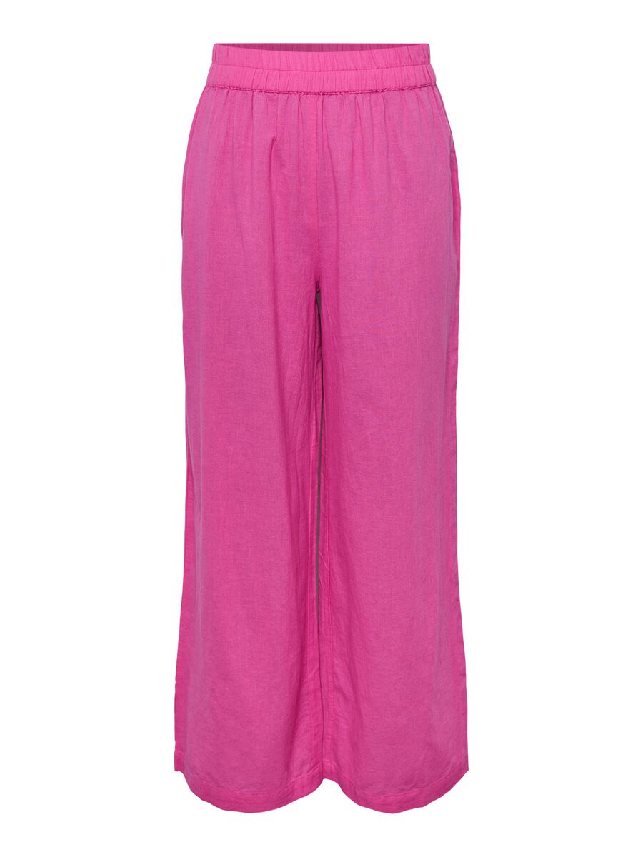 PIECES Pclighte Hose Damen Pink günstig online kaufen