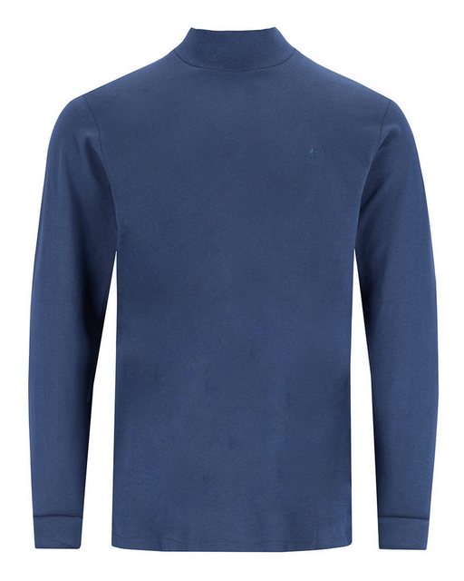 Hajo Stehkragenpullover Basic-Stehkragenshirt in reiner Baumwolle günstig online kaufen