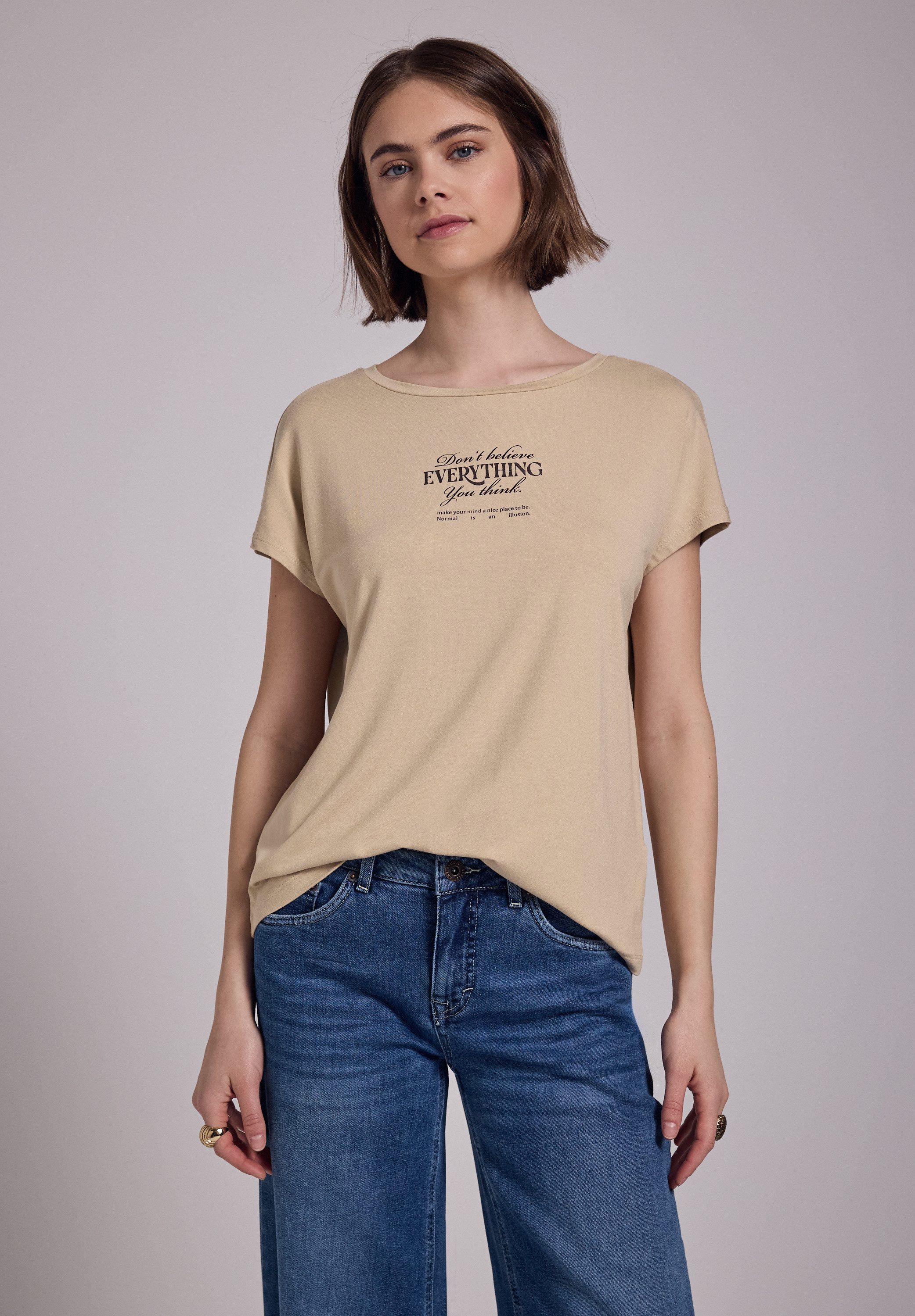 STREET ONE STUDIO Print-Shirt, mit Frontprint günstig online kaufen
