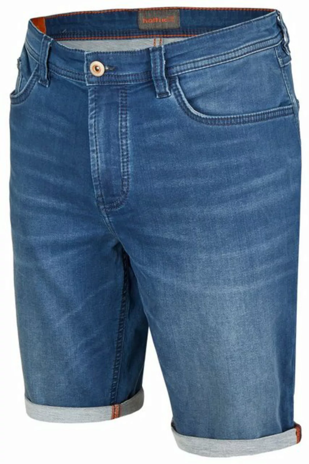 Hattric Bermudas Hattric Herren 5-Pocket-Shorts Jogg-Denim Mid Blue günstig online kaufen