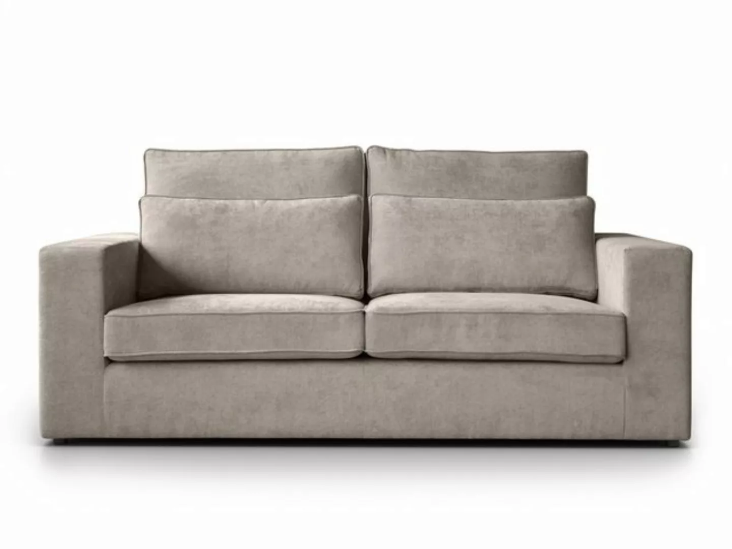 Beautysofa Sofa Modernes, stilvolles und elegantes 2-Sitzer-Sofa PARMA, B:1 günstig online kaufen