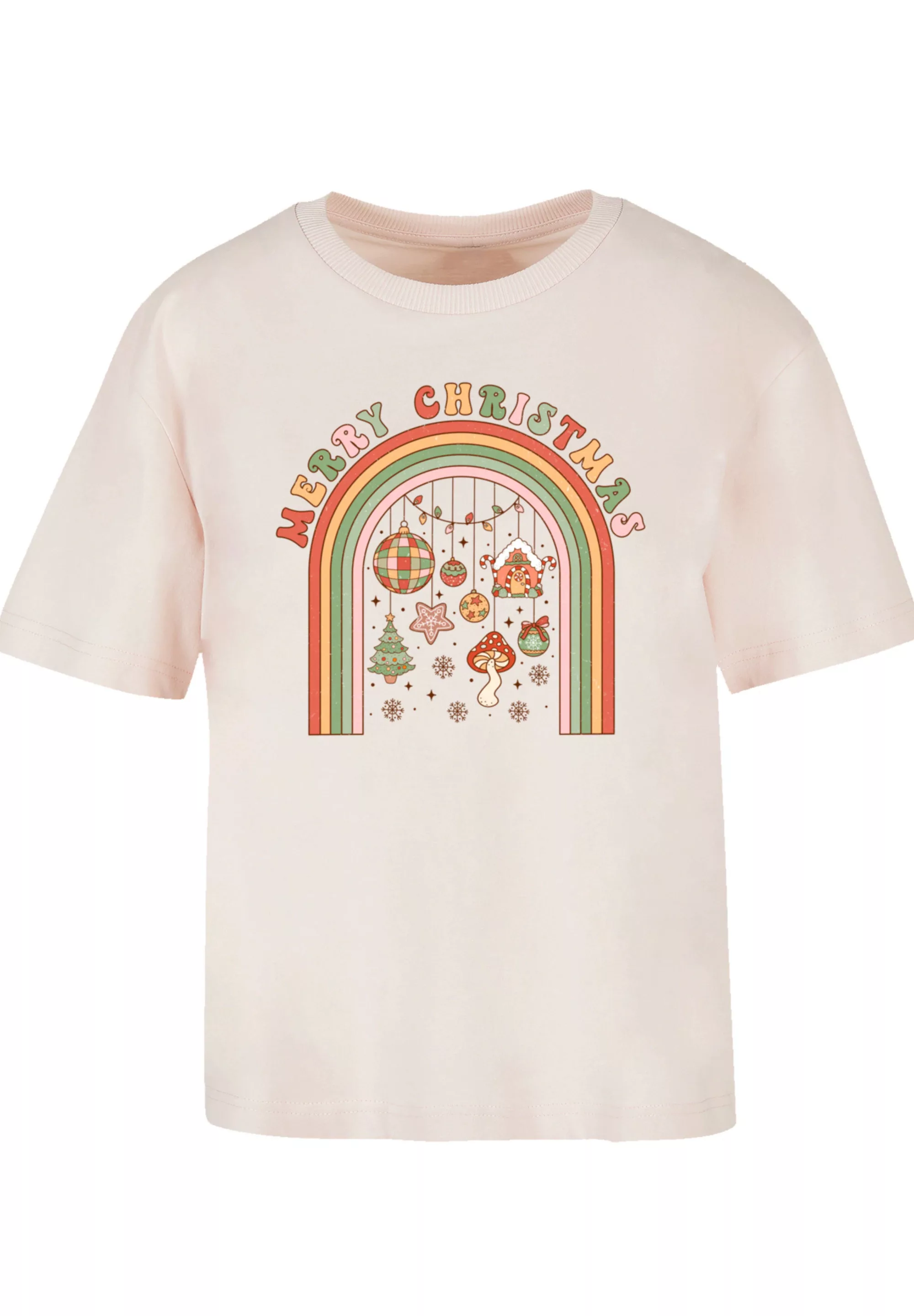 F4NT4STIC T-Shirt "Stay Merry And Bright Hippie Santa", Premium Qualität, W günstig online kaufen