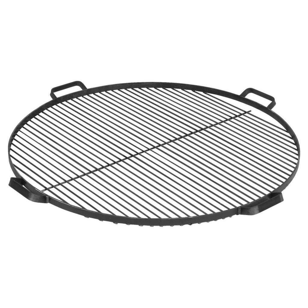 CookKing Grillrost Stahl Inkl. 4 Griffen für Feuerschalen Ø 60 cm Schwarz günstig online kaufen