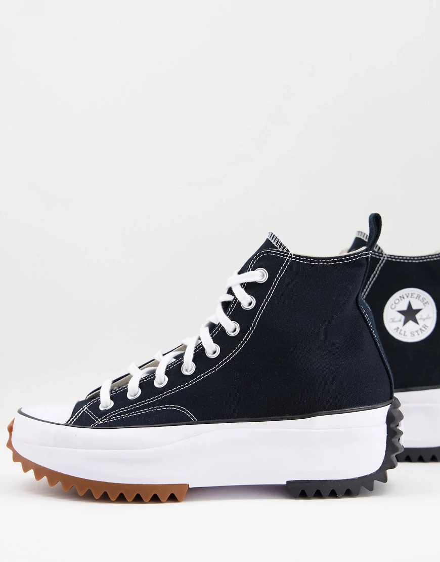 Converse – Run Star Hike – Sneaker in Schwarz günstig online kaufen