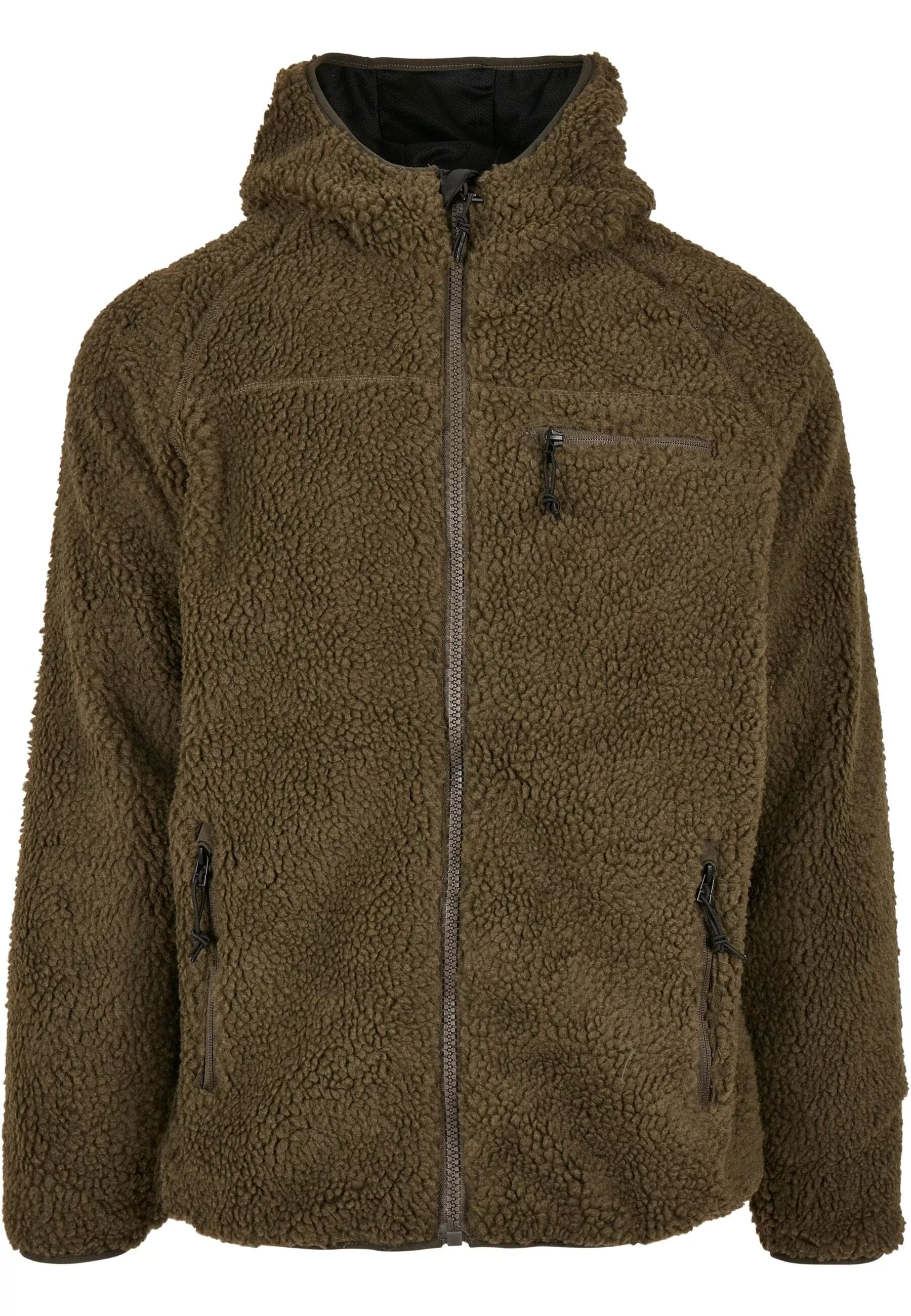 Brandit Outdoorjacke Brandit Teddyfleece Worker Jacke mit Kapuze günstig online kaufen