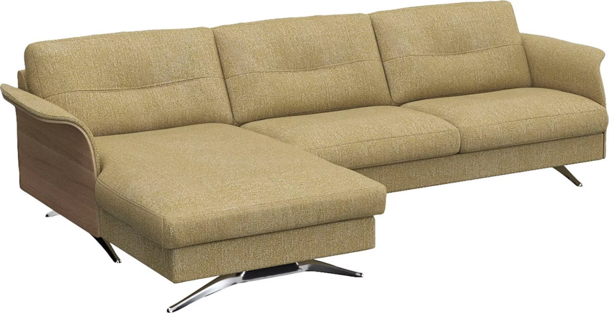 FLEXLUX Ecksofa »Glow bequem und komfortabel durch hochwertigen Sitzaufbau, günstig online kaufen